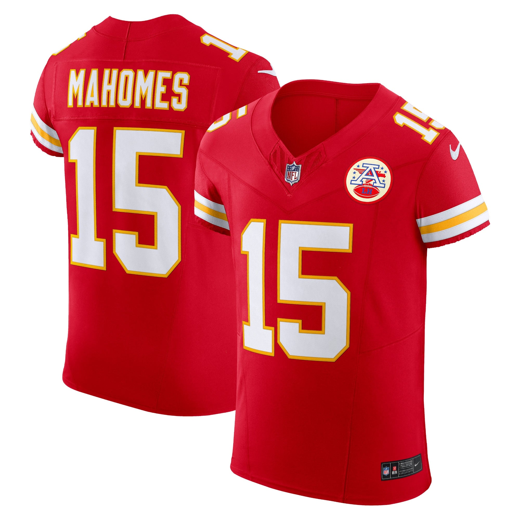 Patrick Mahomes Kansas City Chiefs Nike  Vapor F.U.S.E. Elite Jersey - Red