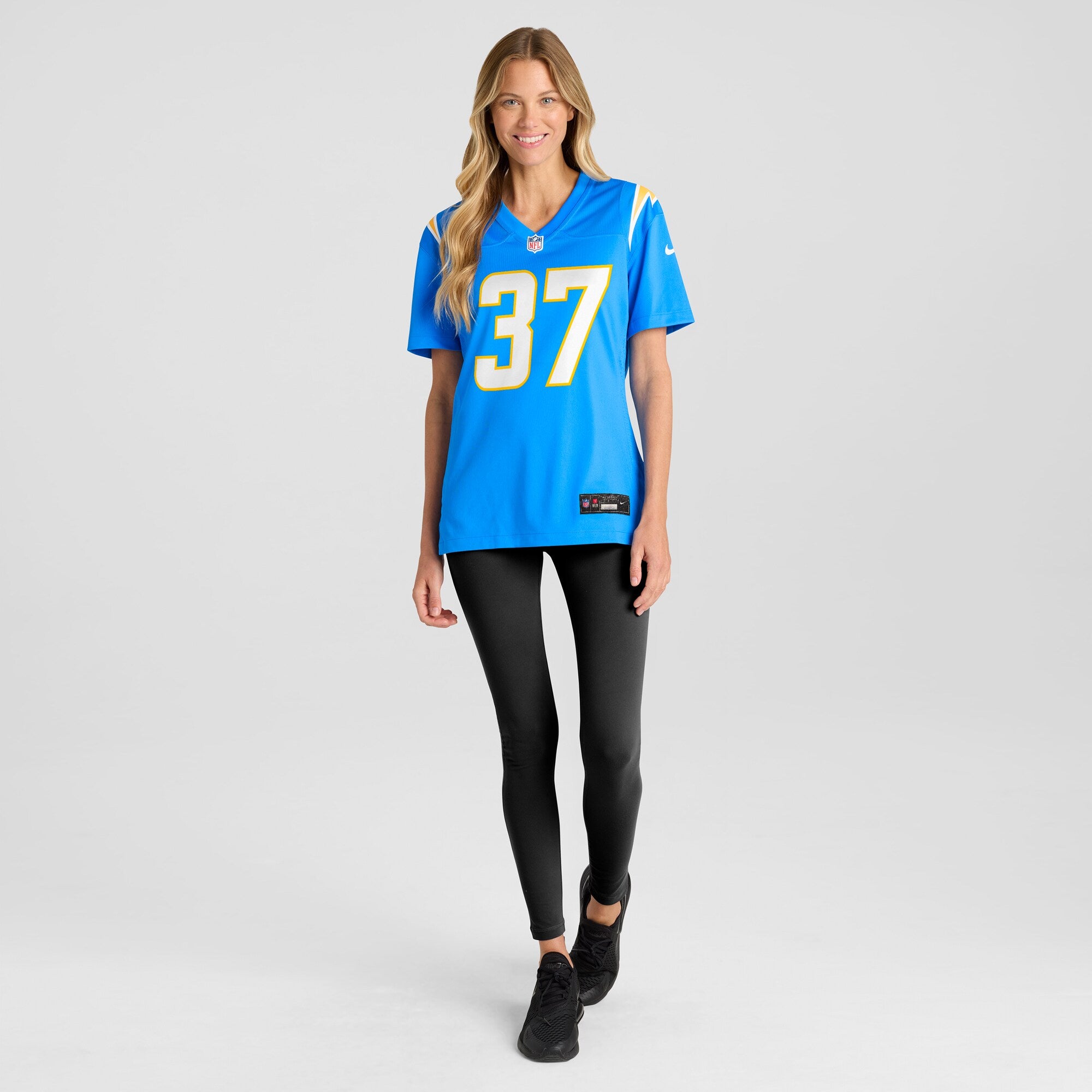 Tony Jefferson Los Angeles Chargers Nike Women's Team Game Jersey -  Powder Blue