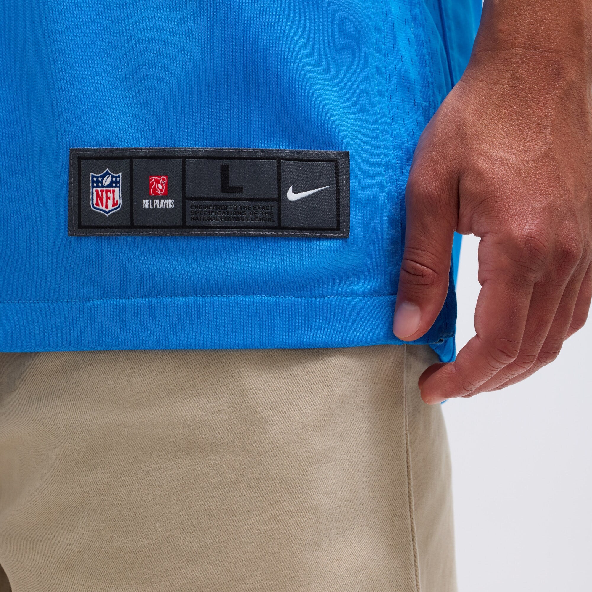 Ladd McConkey Los Angeles Chargers Nike  Player Game Jersey - Powder Blue