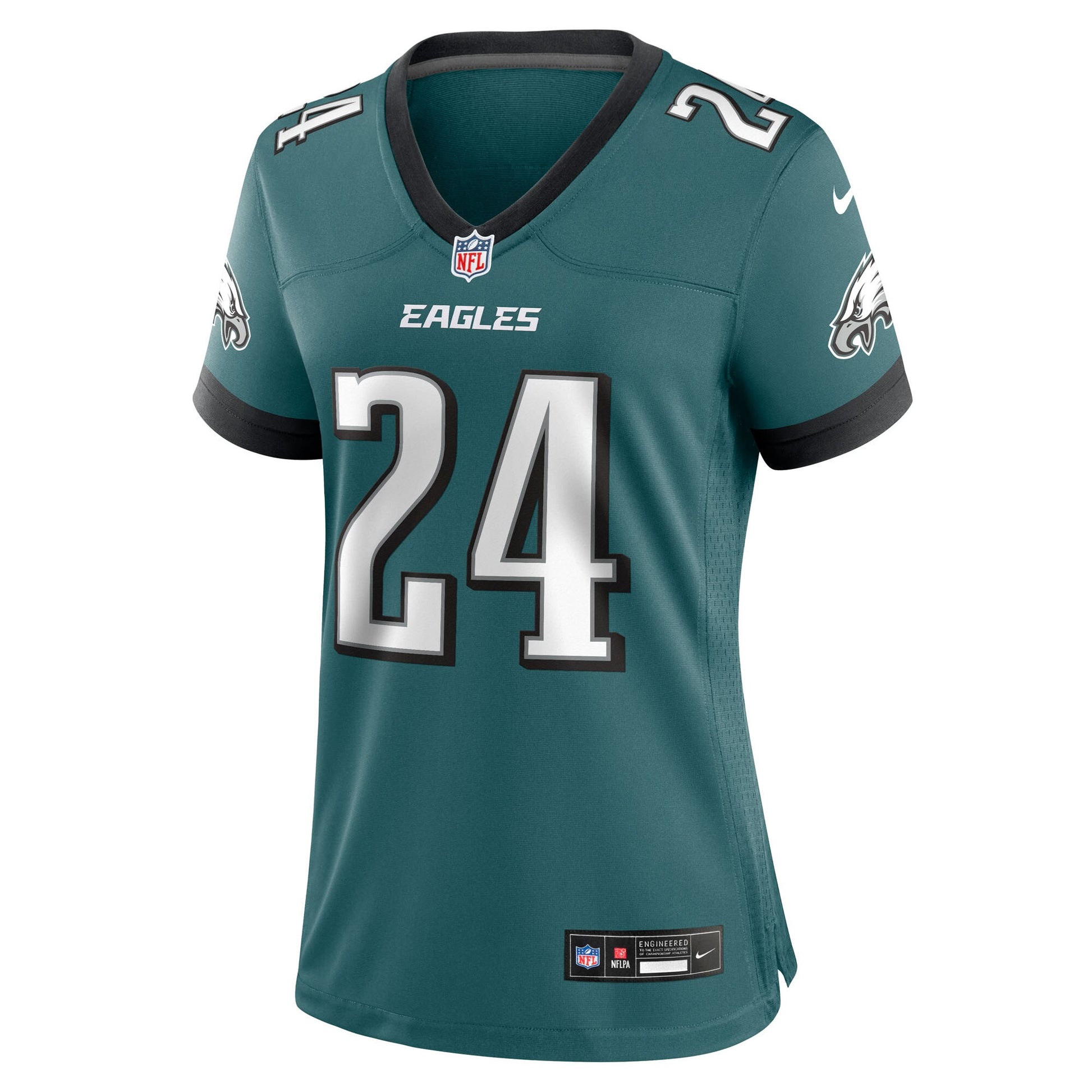 Andrew Mukuba Philadelphia Eagles Nike Women's Team Game Jersey - Midnight Green