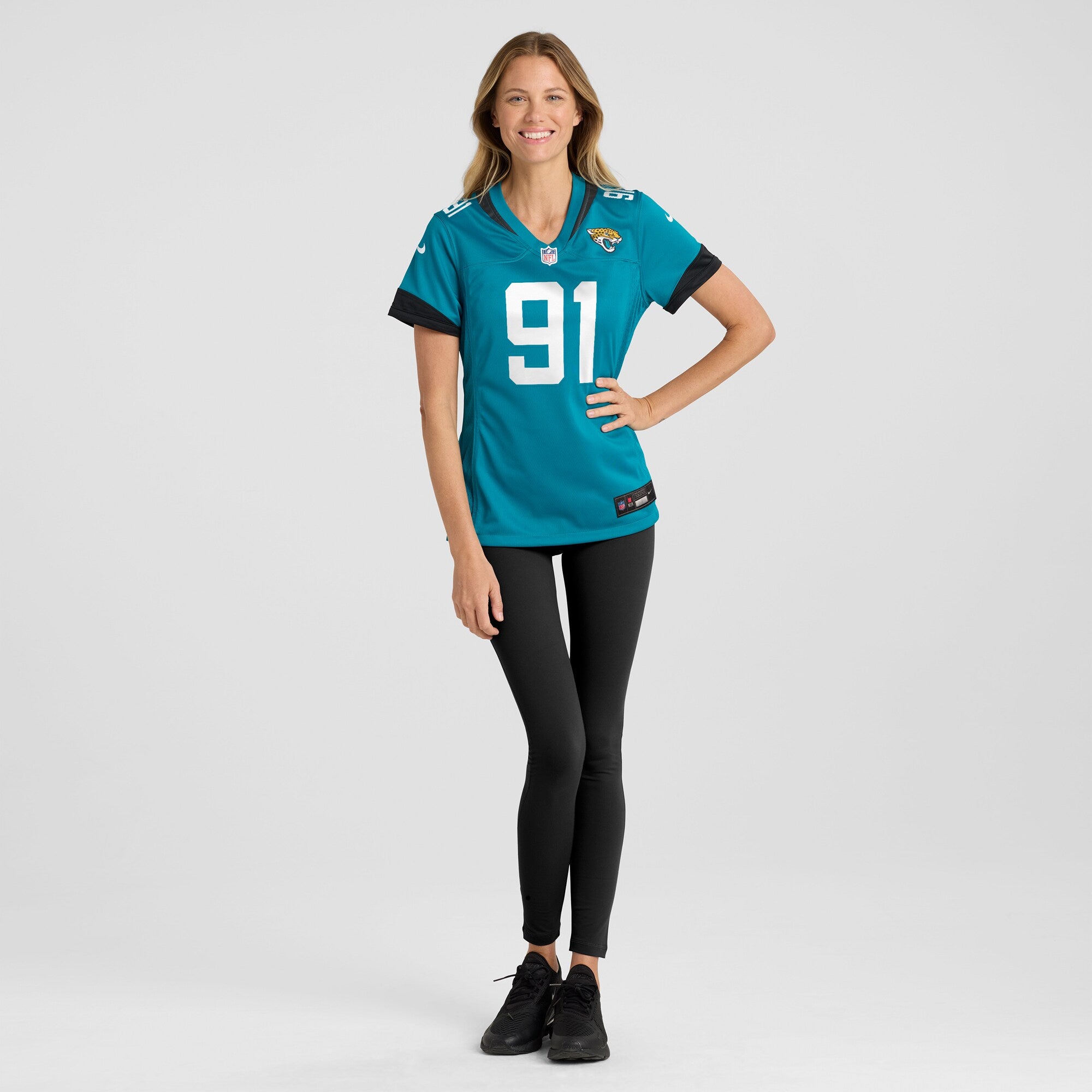 Arik Armstead Jacksonville Jaguars Nike Women's Team Game Jersey -  Teal