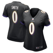 Roquan Smith Baltimore Ravens Nike Women's Alternate Game Jersey - Black