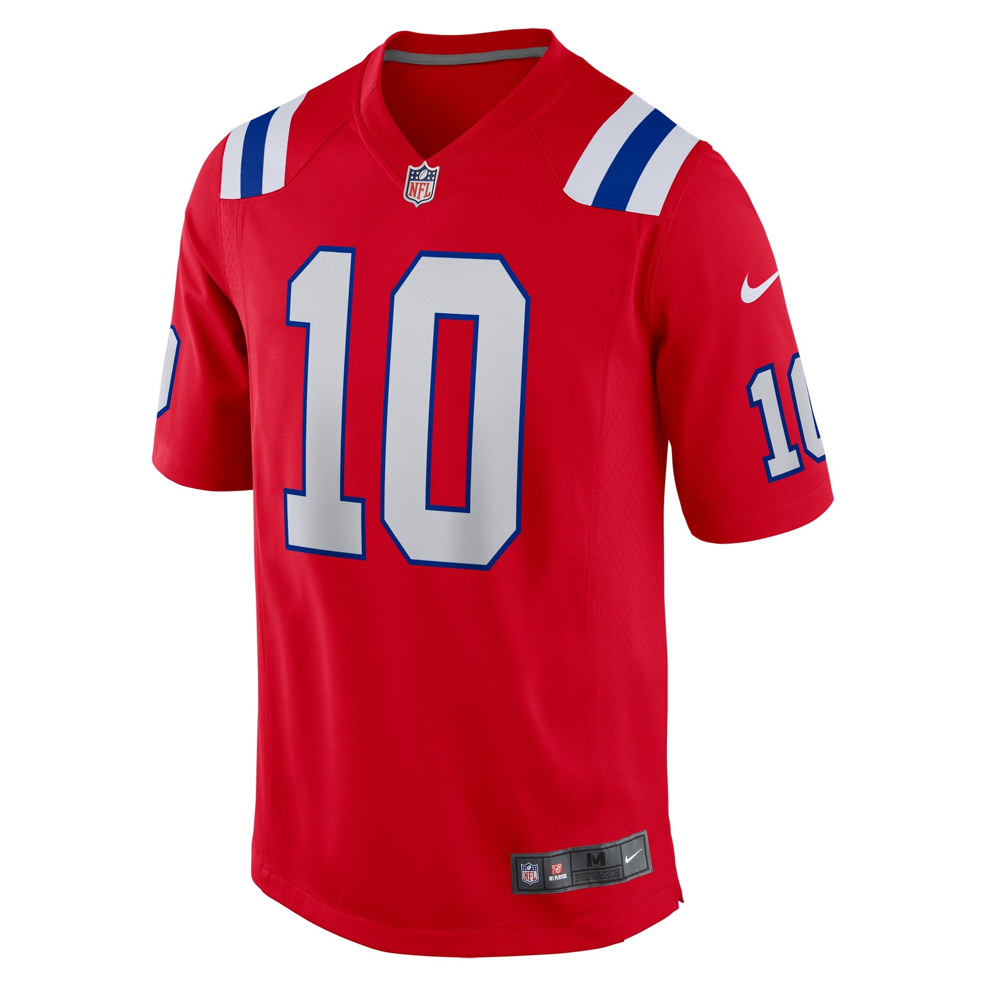 Drake Maye New England Patriots Nike  Player Game Jersey - Red