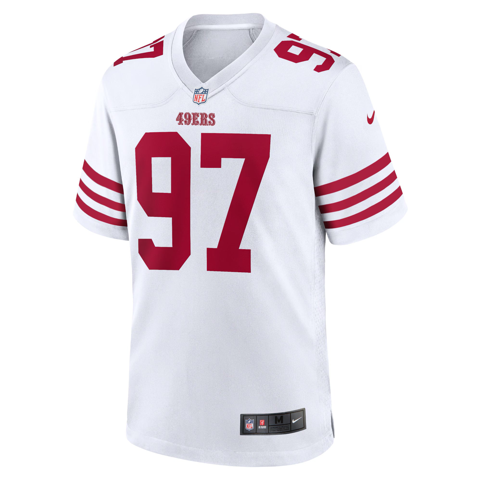 Nick Bosa San Francisco 49ers Nike Player Game Jersey - White