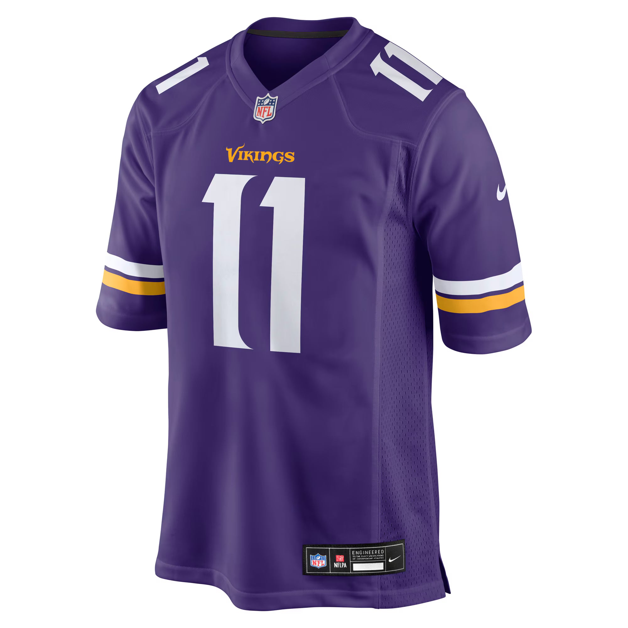 Carson Wentz Minnesota Vikings Nike Team Game Jersey -  Purple