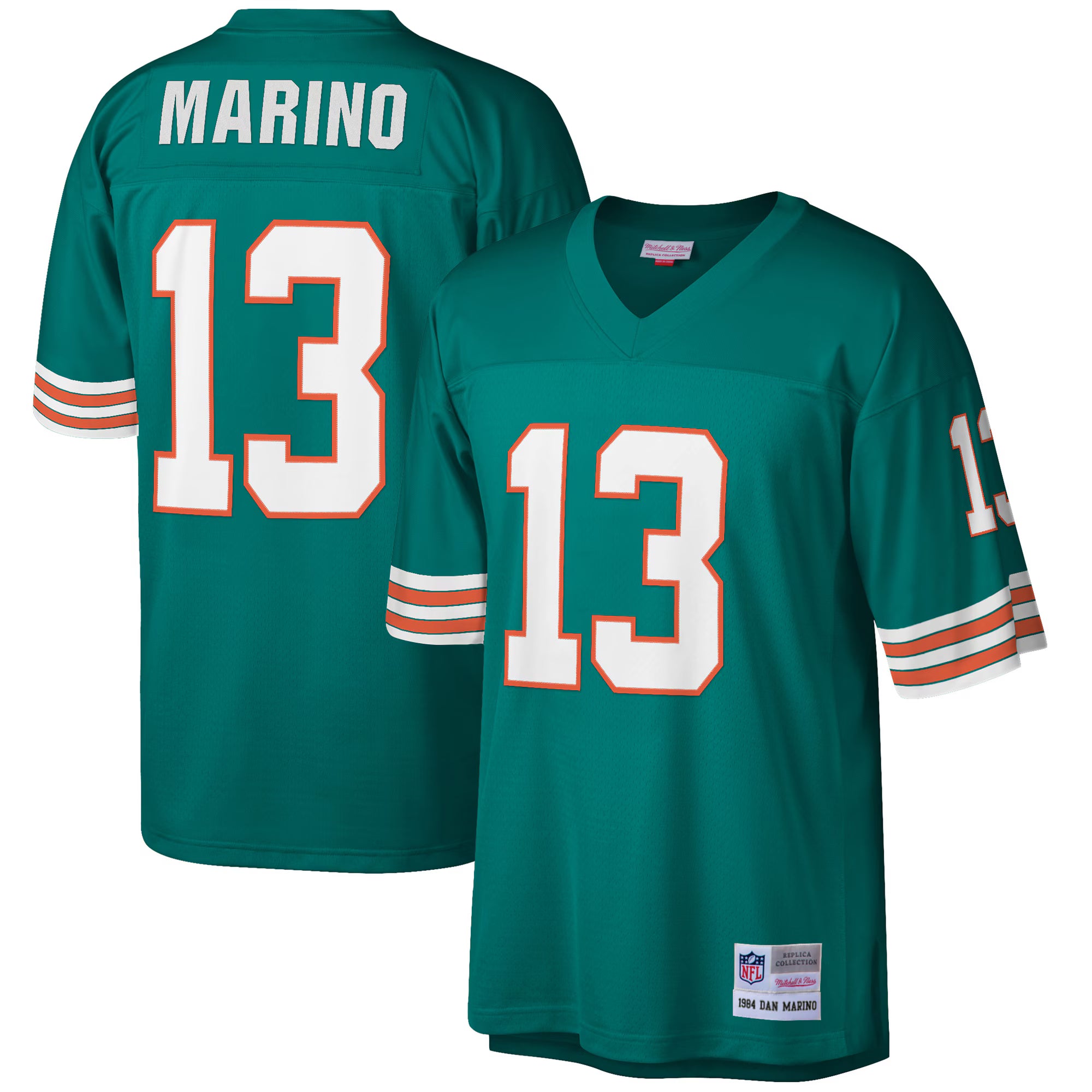 Dan Marino Miami Dolphins Mitchell &amp; Ness 1984 Retired Player Legacy Replica Jersey - Aqua