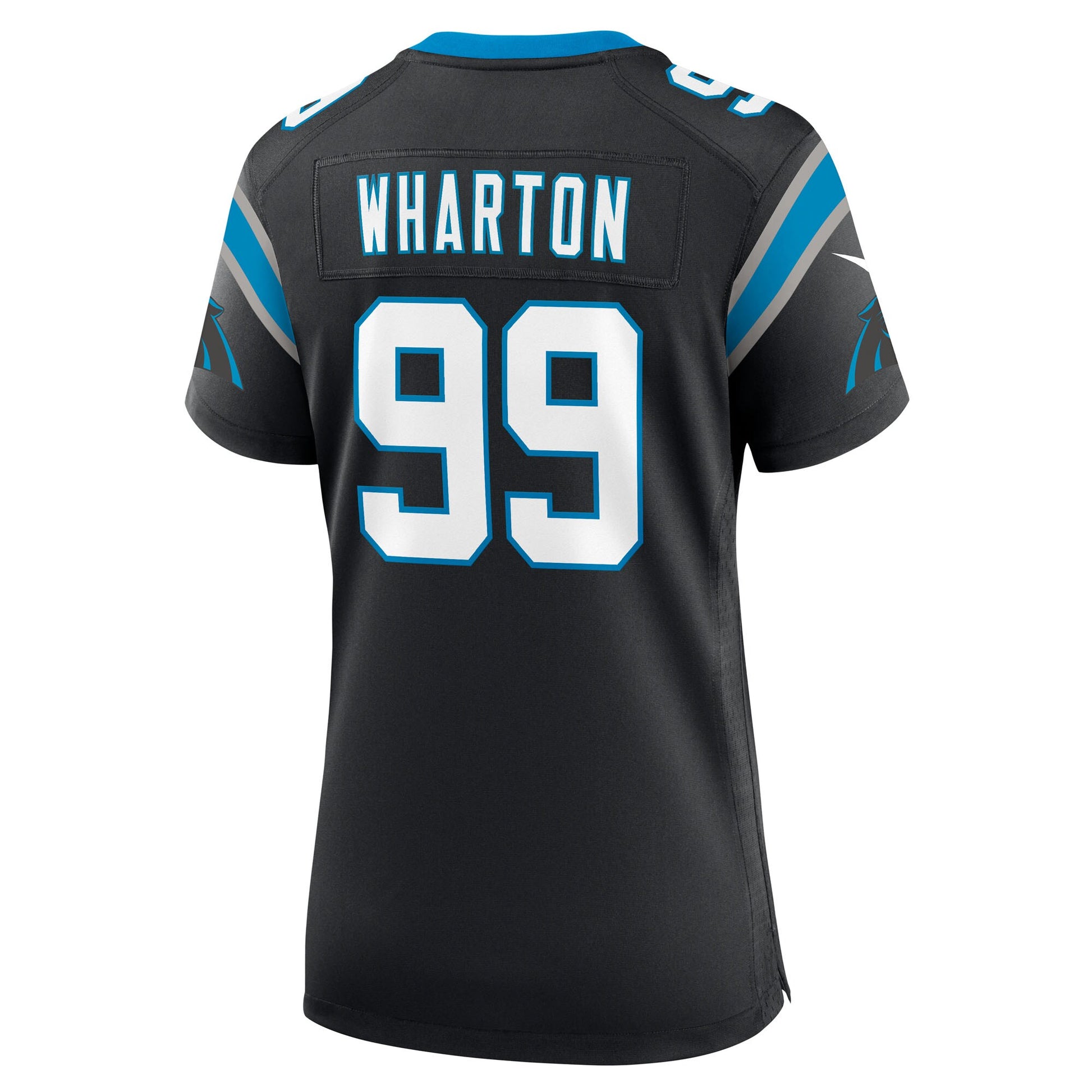Tershawn Wharton Carolina Panthers Nike Women's Team Game Jersey -  Black