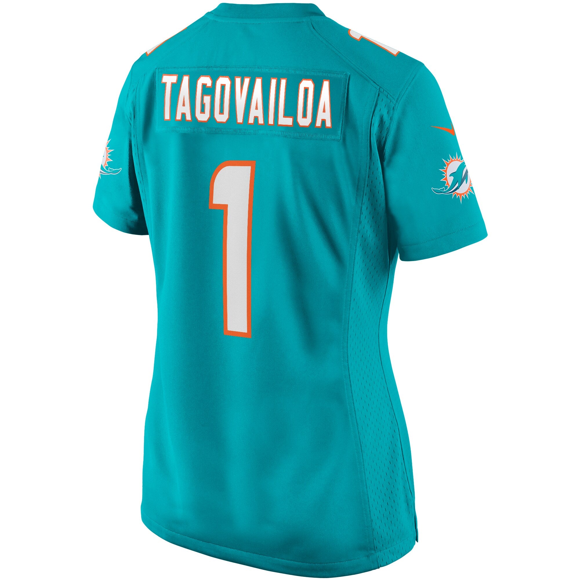 Tua Tagovailoa Miami Dolphins Nike Women's Game Jersey - Aqua