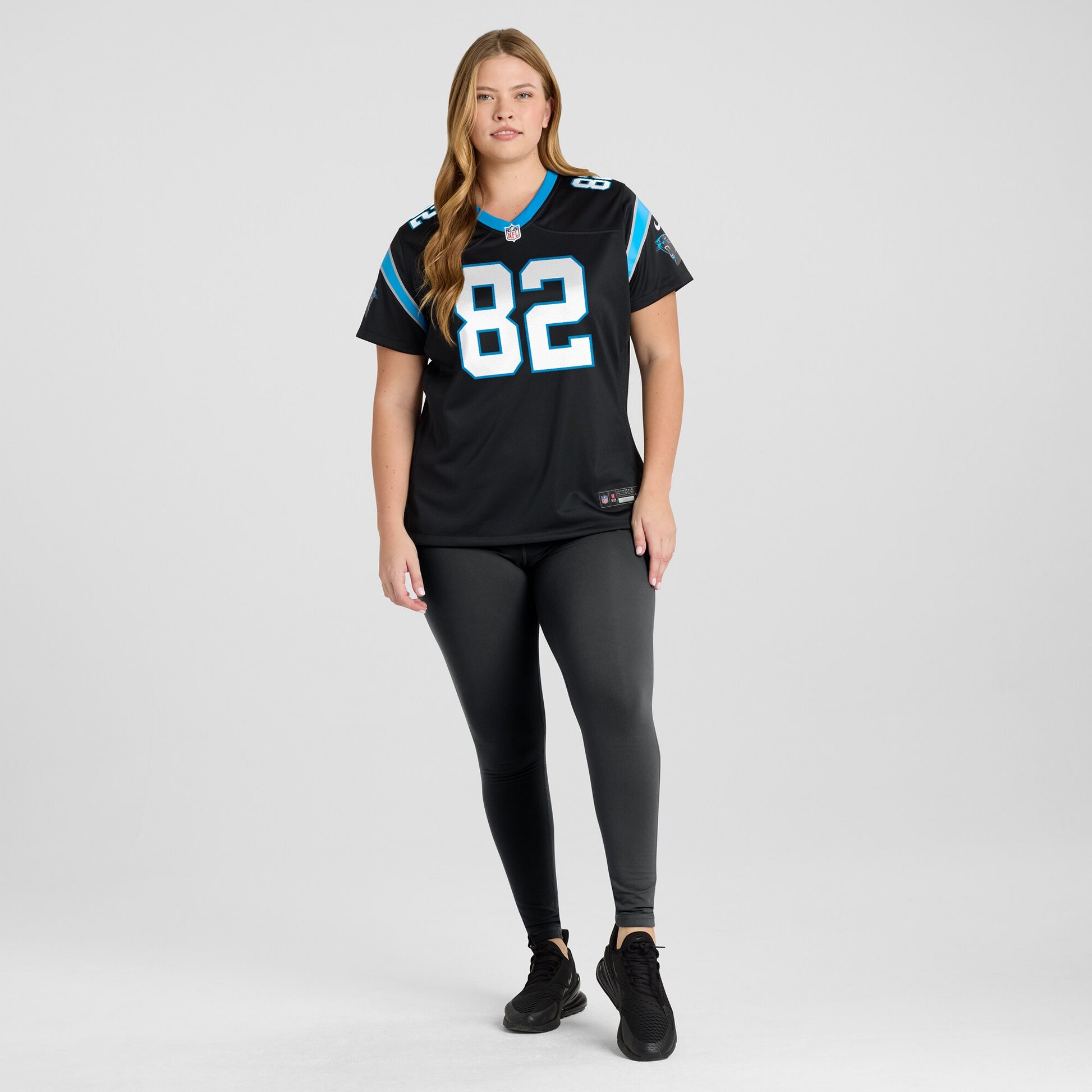 Tommy Tremble Carolina Panthers Nike Women's Team Game Jersey - Black