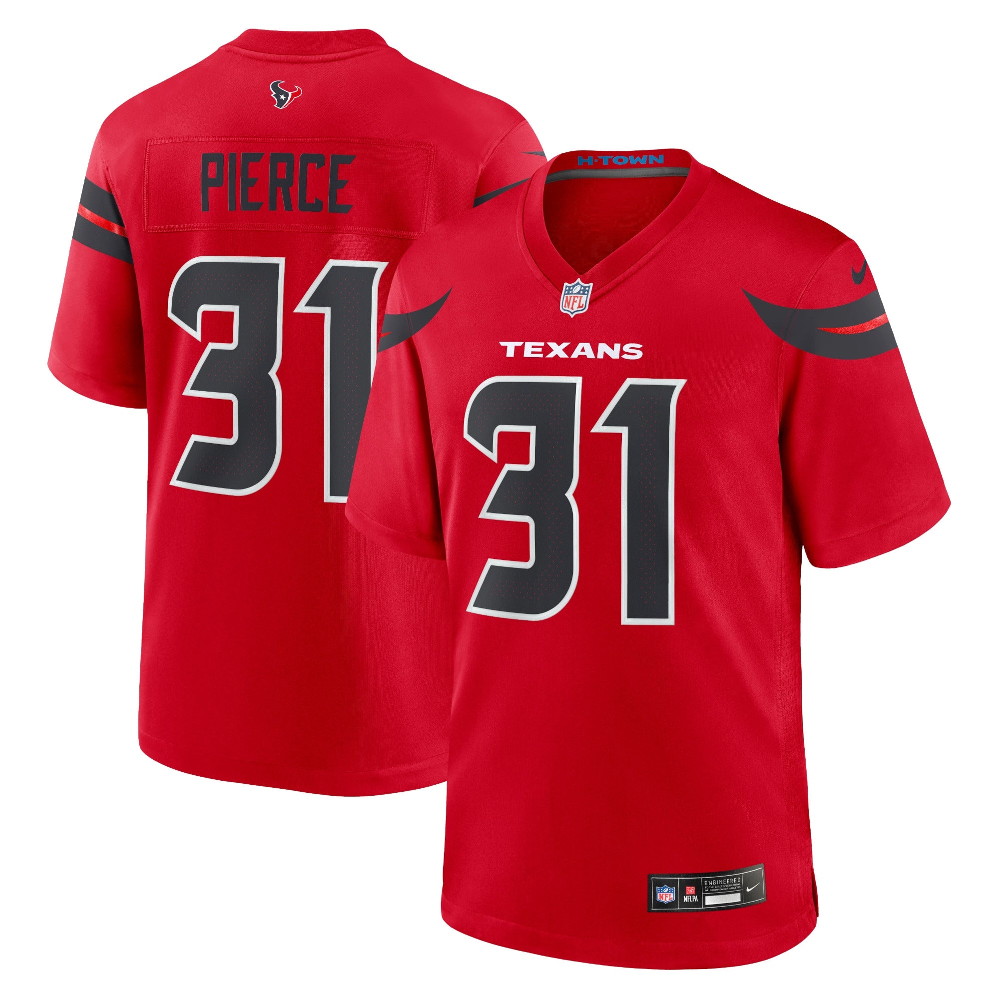 Dameon Pierce Houston Texans Nike Alternate Game Jersey - Red