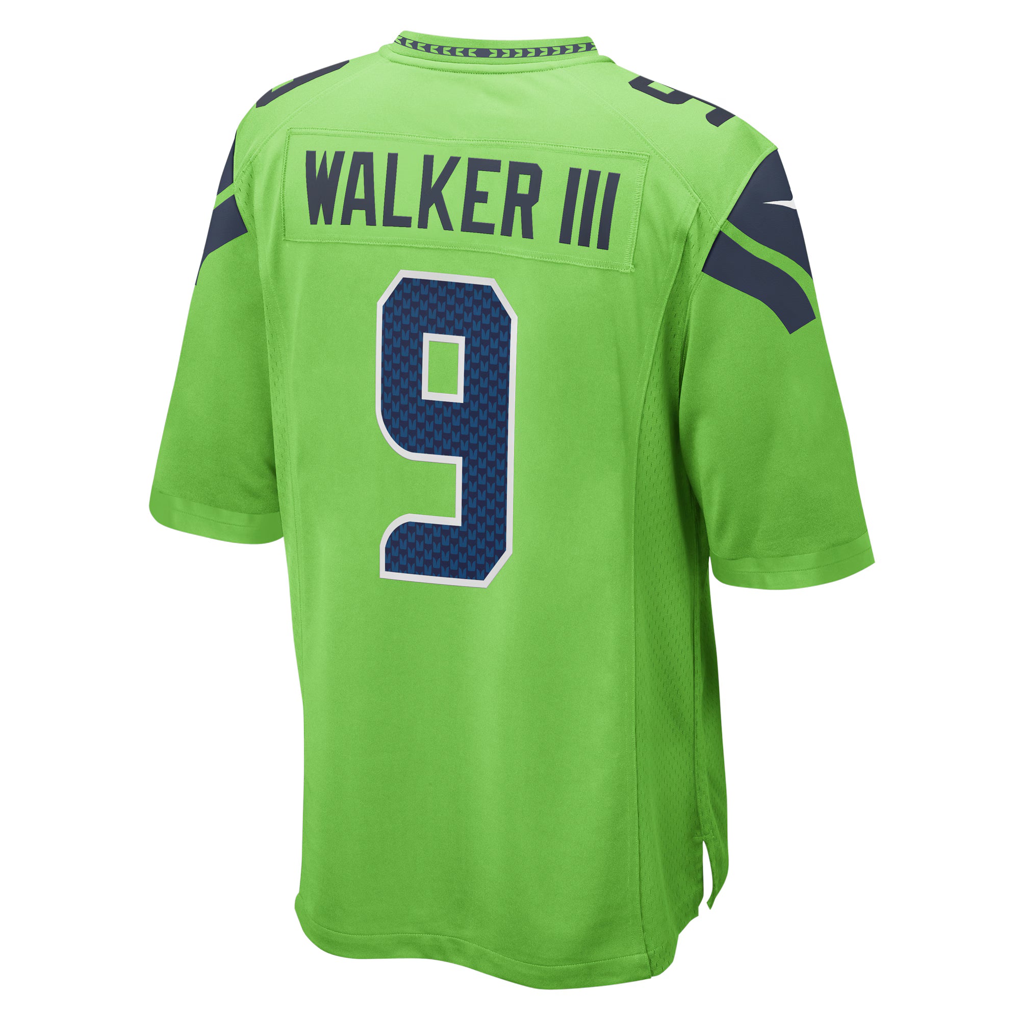 Kenneth Walker III Seattle Seahawks Nike  Game Jersey - Neon Green