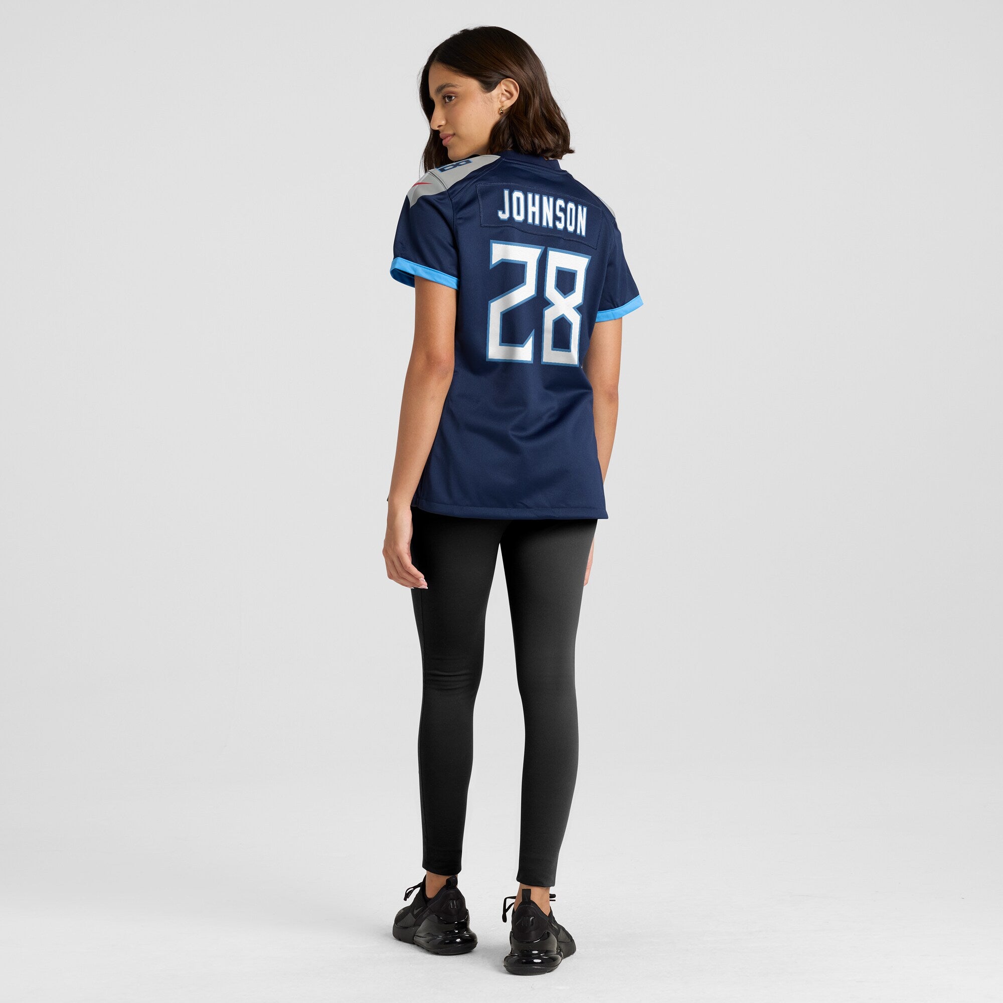 Chris Johnson Tennessee Titans Women's Nike Retired Player Game Jersey - Navy