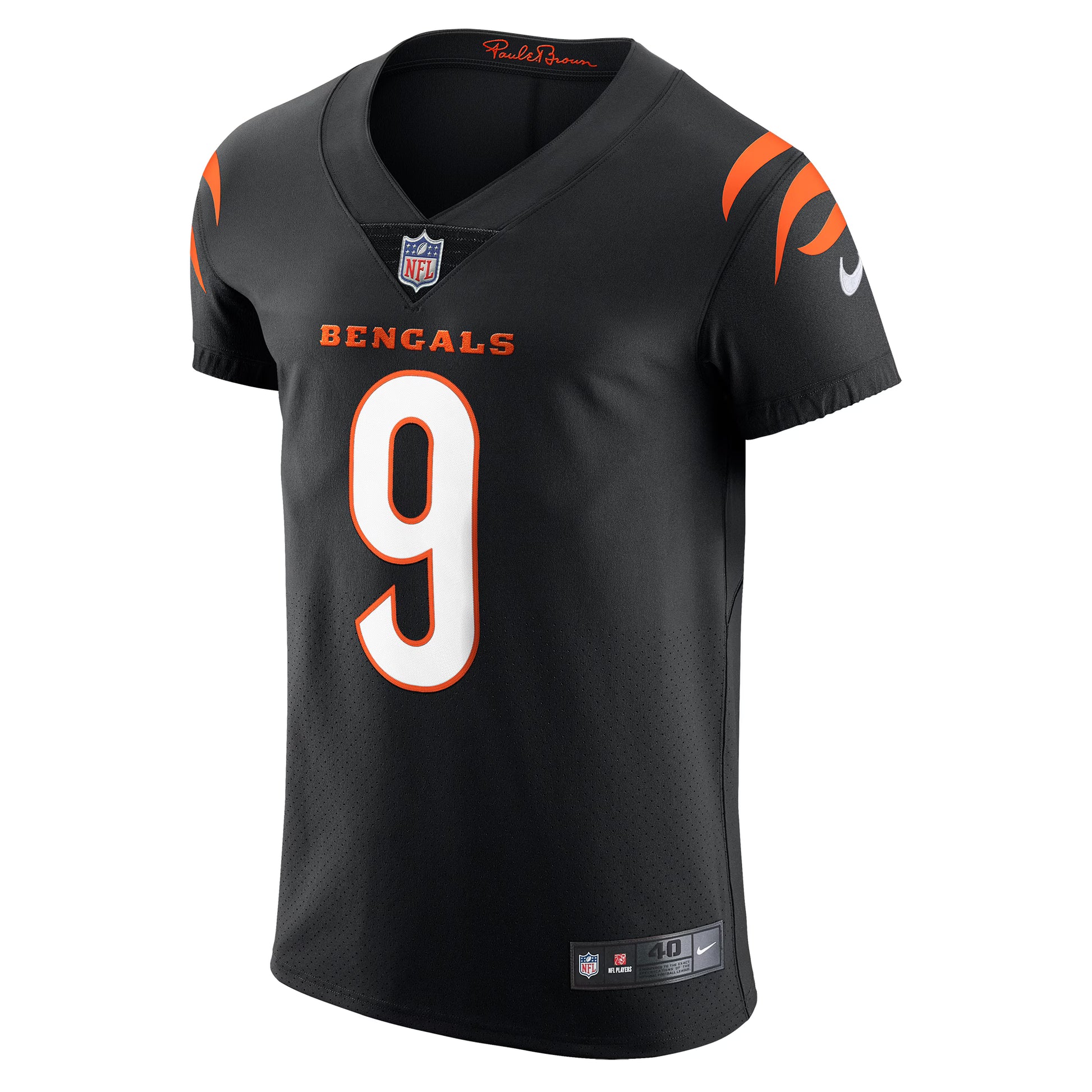 Joe Burrow Cincinnati Bengals Nike Vapor Elite Jersey - Black