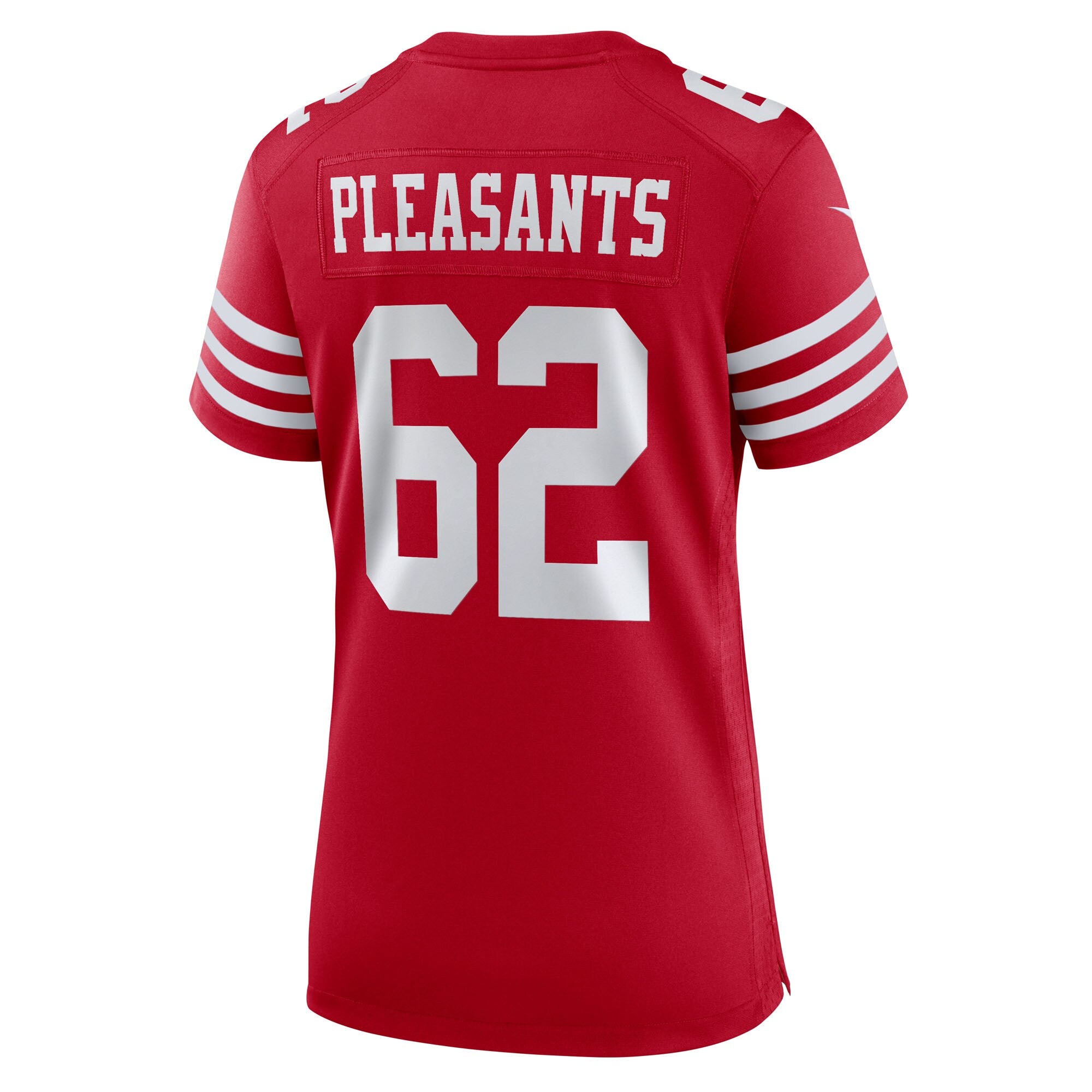 Austen Pleasants San Francisco 49ers Nike Women's Team Game Jersey -  Scarlet