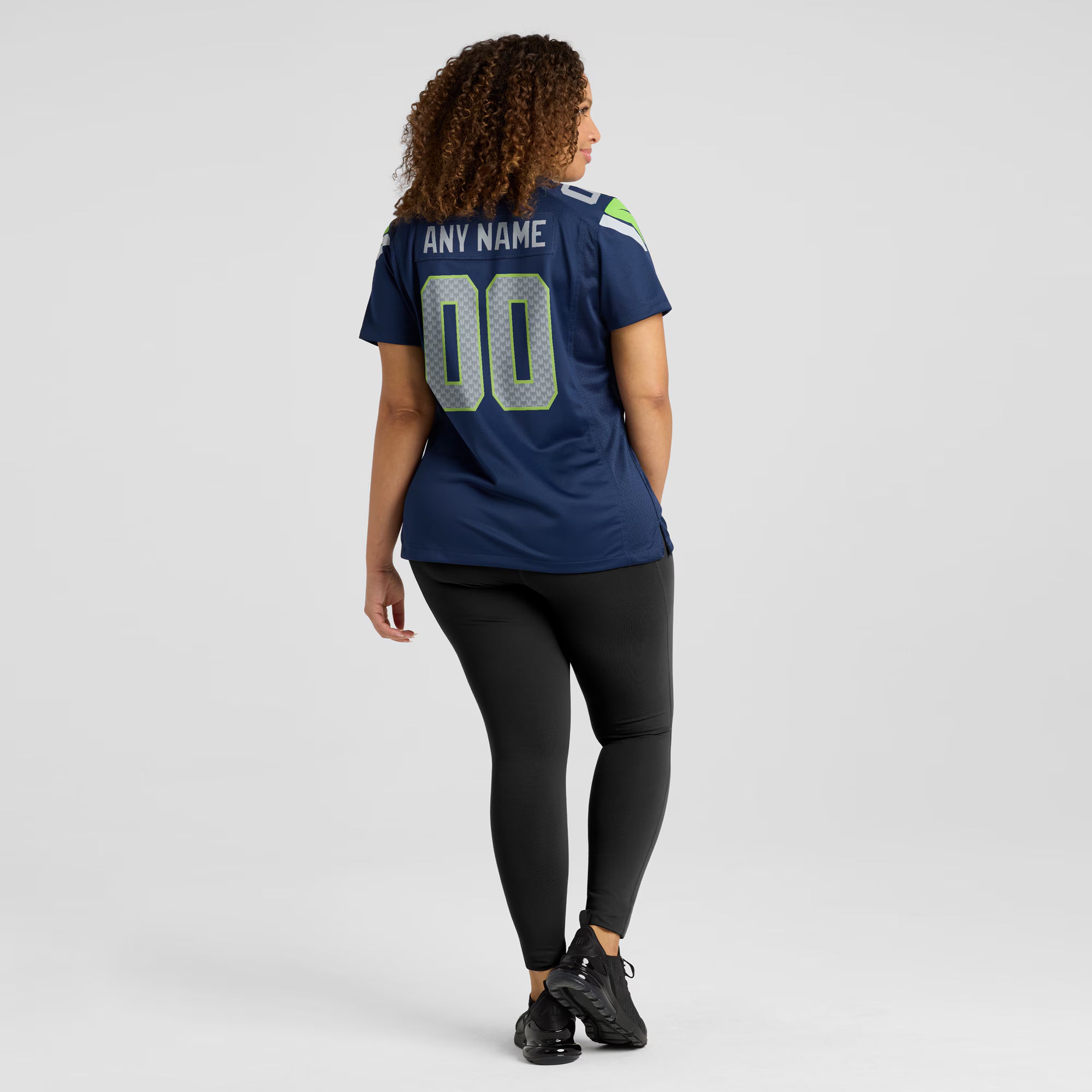 Seattle Seahawks Nike Women's Custom Game Jersey - College Navy