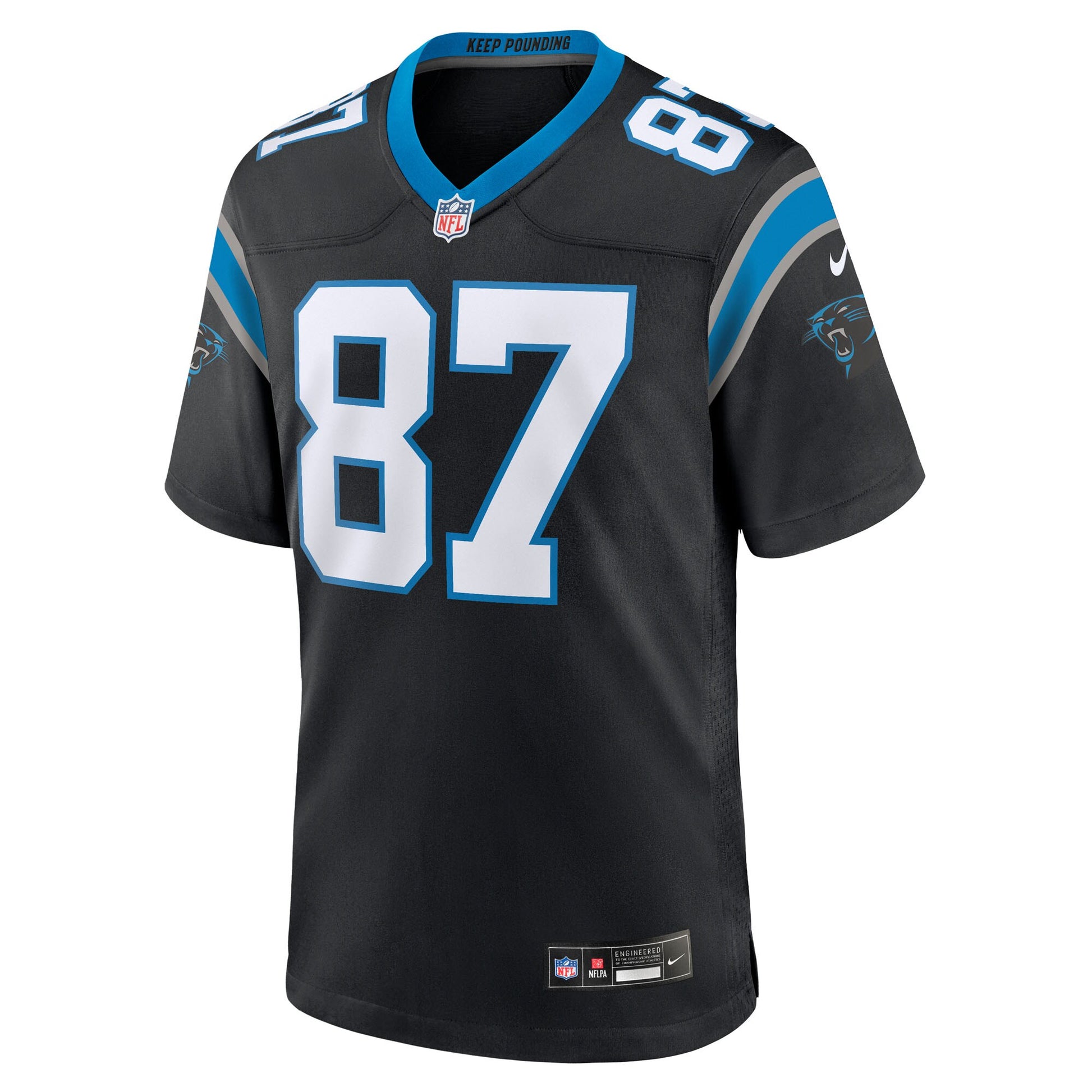 Brycen Tremayne Carolina Panthers Nike Team Game Jersey -  Black
