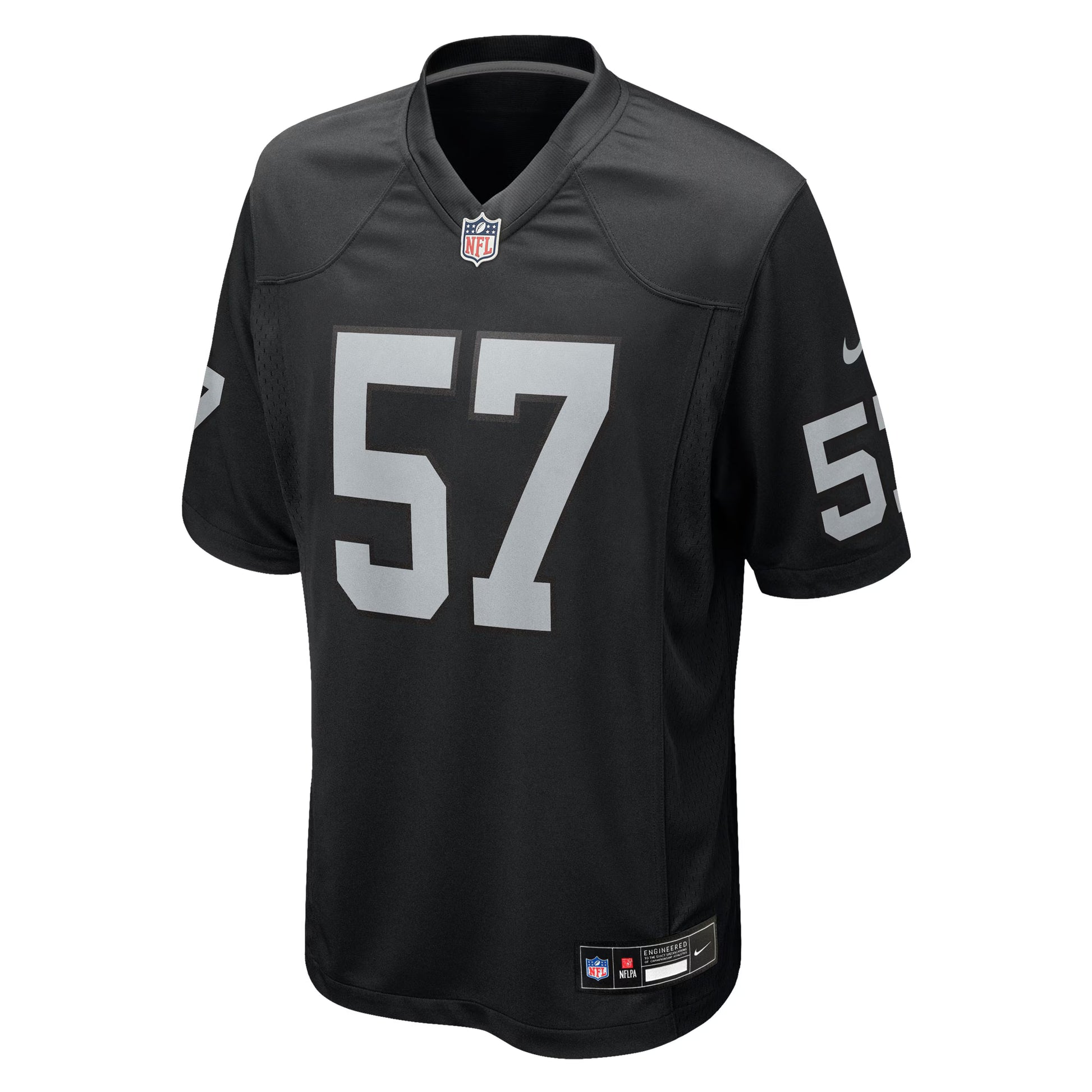 Germaine Pratt Las Vegas Raiders Nike Team Game Jersey -  Black