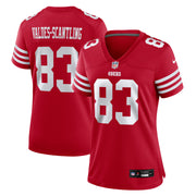Marquez Valdes-Scantling San Francisco 49ers Nike Women's Team Game Jersey -  Scarlet