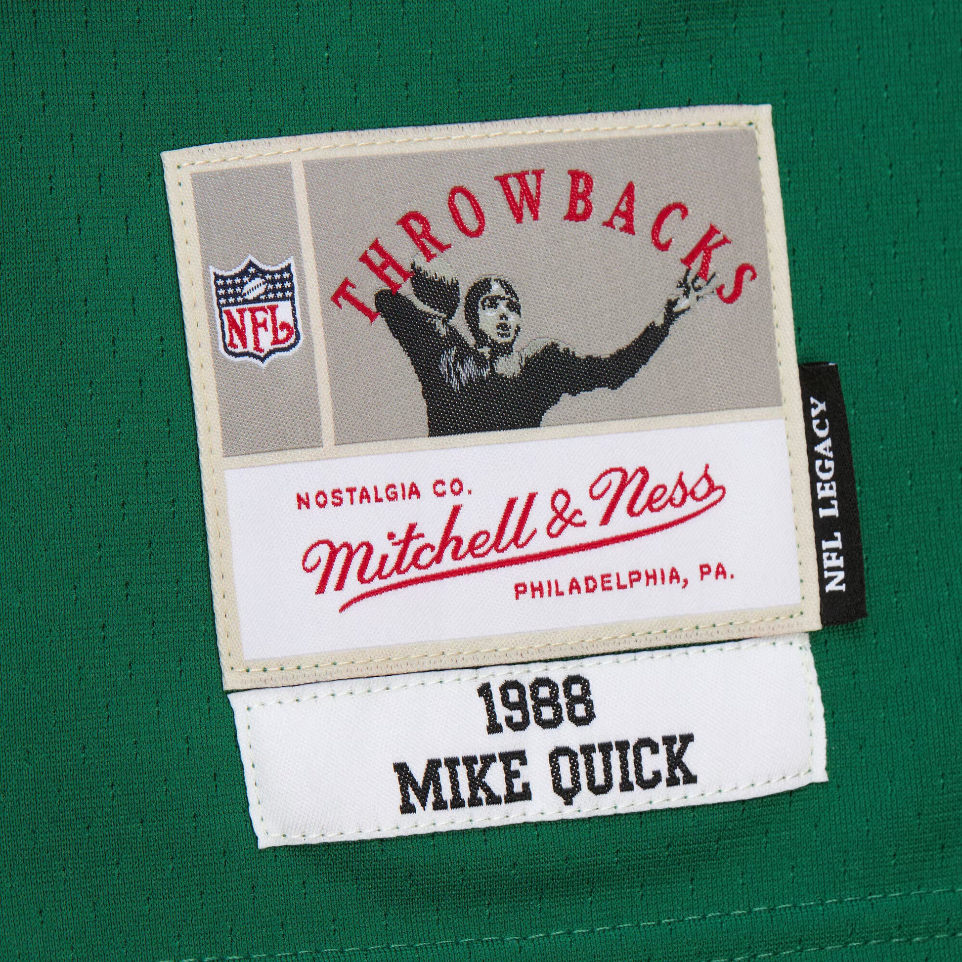 Mike Quick Philadelphia Eagles Mitchell &amp; Ness Legacy Replica Jersey - Kelly Green