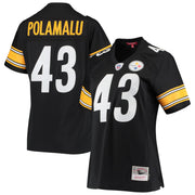 Troy Polamalu Pittsburgh Steelers Mitchell &amp; Ness Women's Legacy Replica Team Jersey - Black