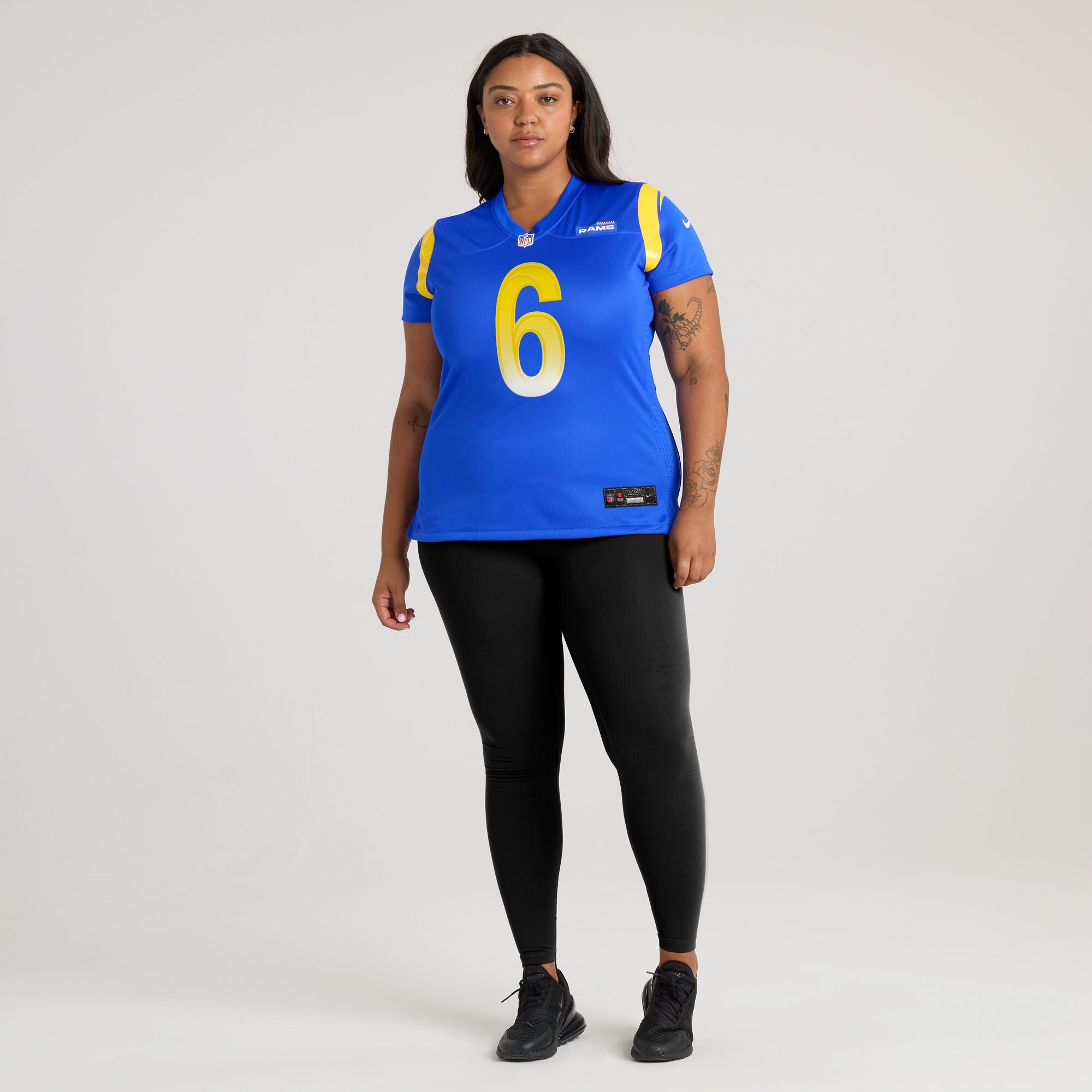 Nick Hampton Los Angeles Rams Nike Women's Team Game Jersey -  Royal