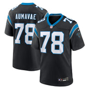 Popo Aumavae Carolina Panthers Nike Team Game Jersey -  Black