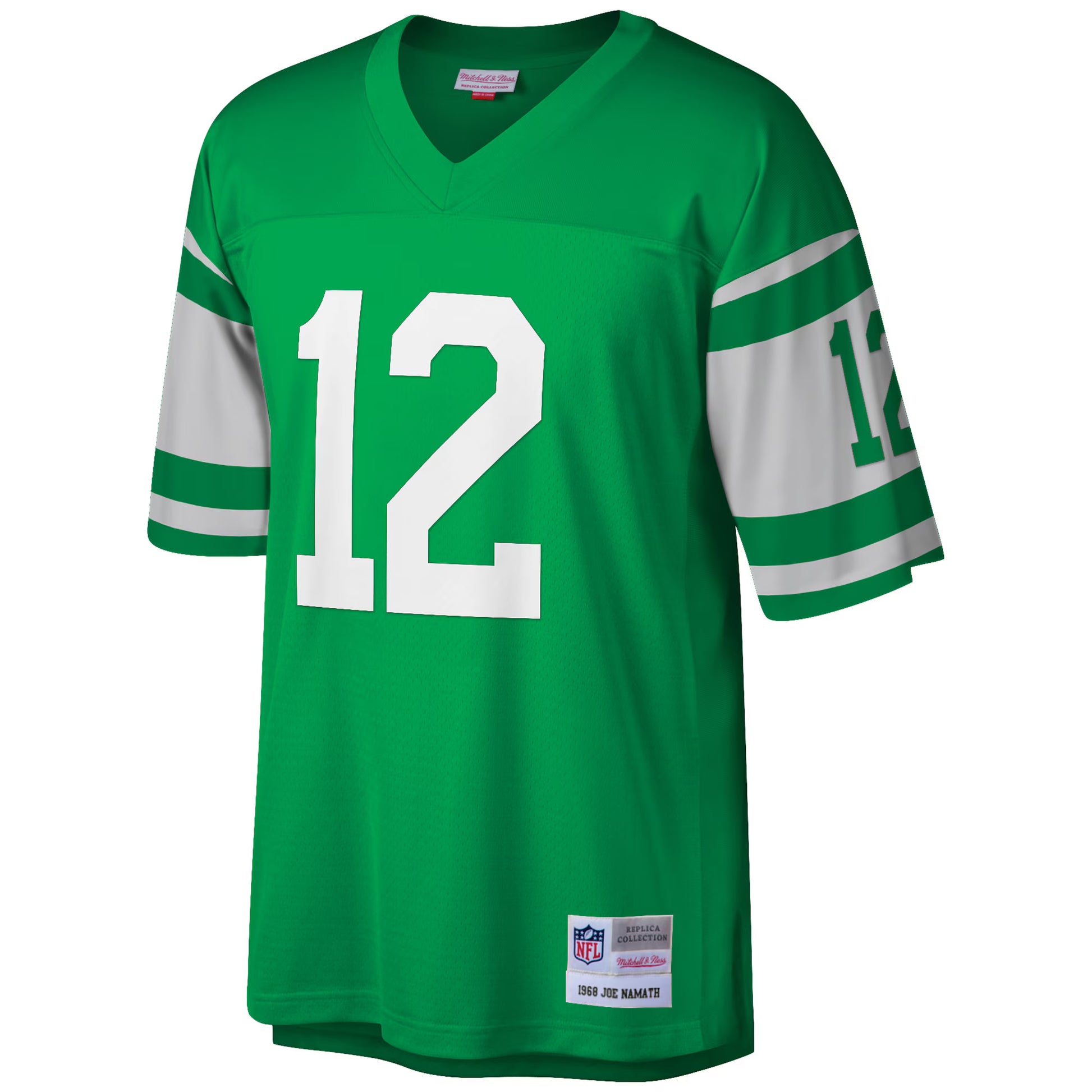 Joe Namath New York Jets Mitchell &amp; Ness Big &amp; Tall 1968 Retired Player Replica Jersey - Green