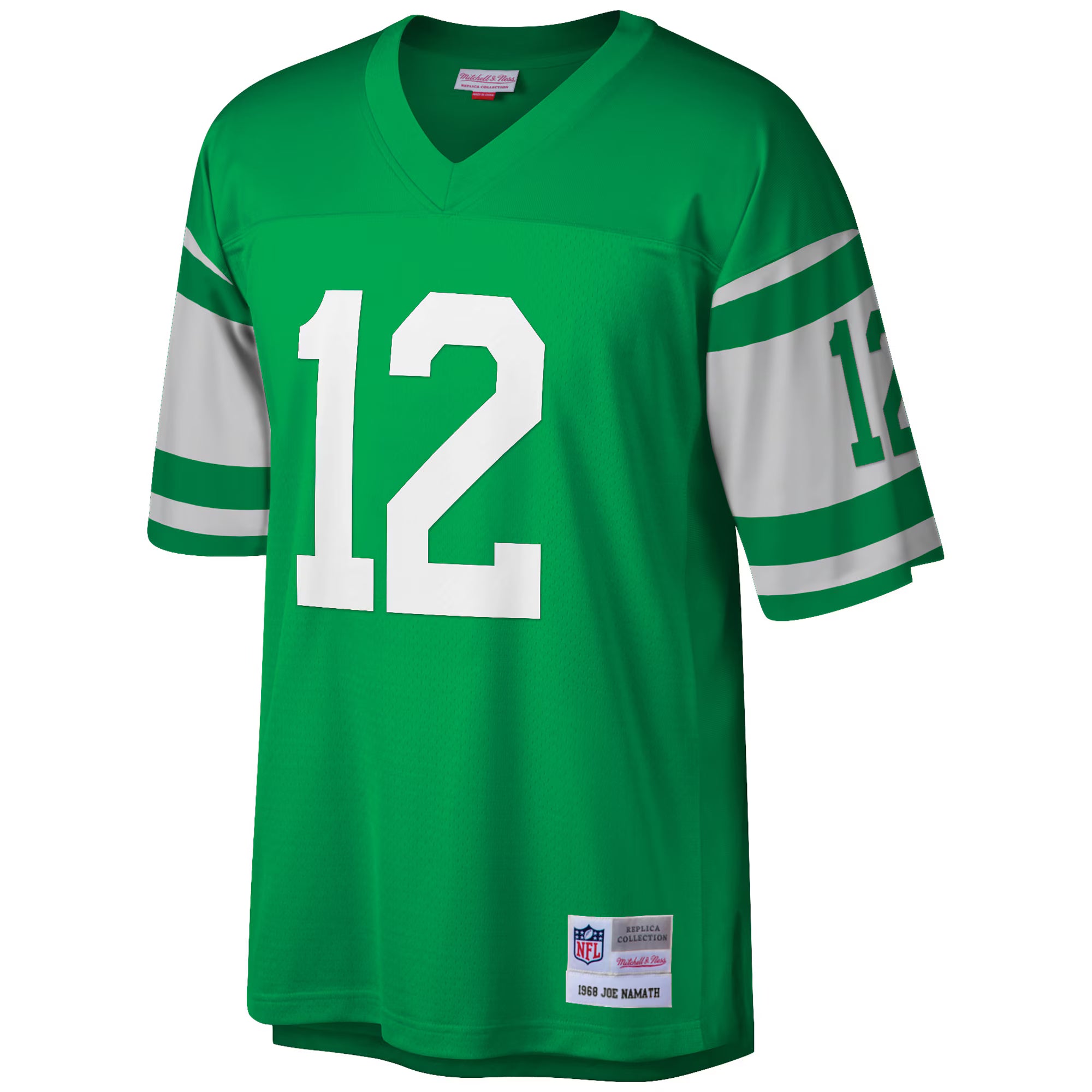 Joe Namath New York Jets Mitchell &amp; Ness Big &amp; Tall 1968 Retired Player Replica Jersey - Green