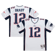 Tom Brady New England Patriots Mitchell &amp; Ness 2000 Authentic Jersey - White
