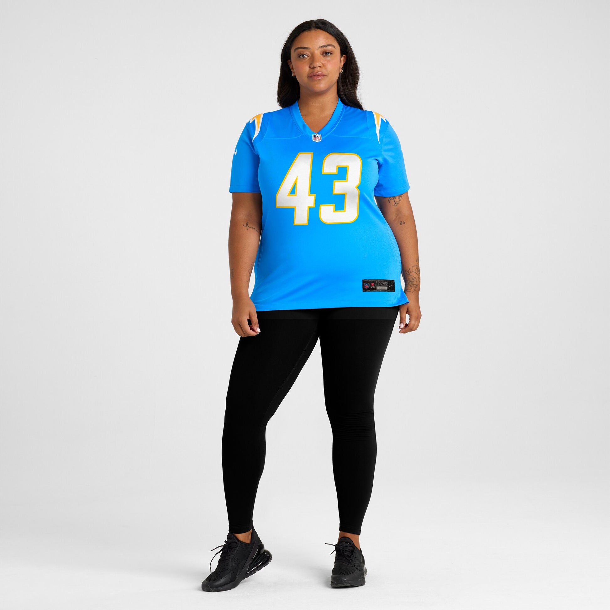 Troy Dye Los Angeles Chargers Nike Women's  Game Jersey -  Powder Blue