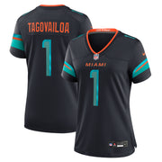 Tua Tagovailoa Miami Dolphins Nike Women's 2025 Rivalries Collection Game Jersey - Pitch Blue