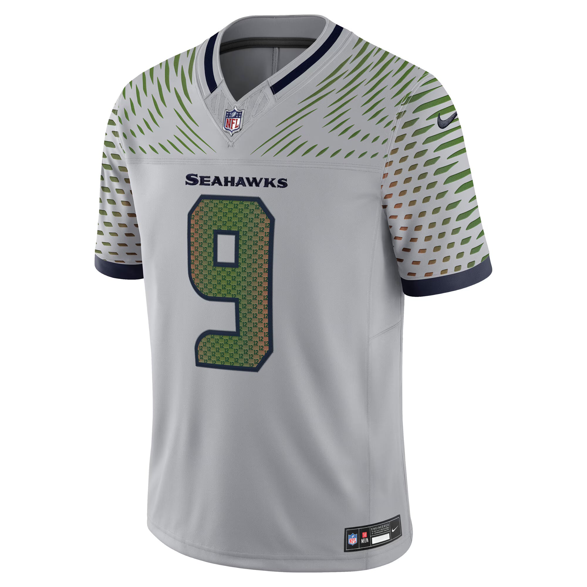 Kenneth Walker III Seattle Seahawks Nike 2025 Rivalries Collection Limited Jersey - Wolf Gray