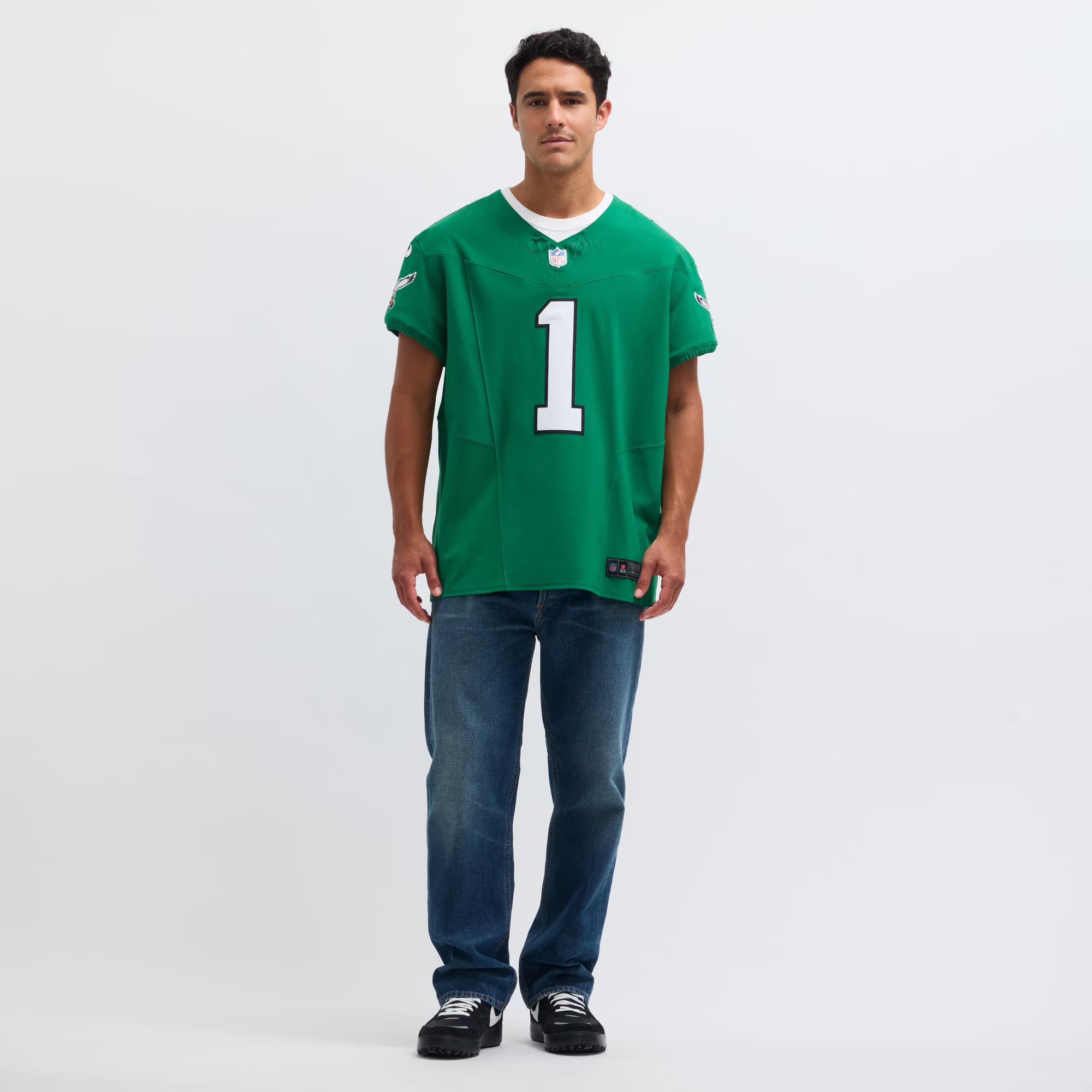 Jalen Hurts Philadelphia Eagles Nike 2nd Alternate Vapor F.U.S.E. Elite Jersey - Kelly Green