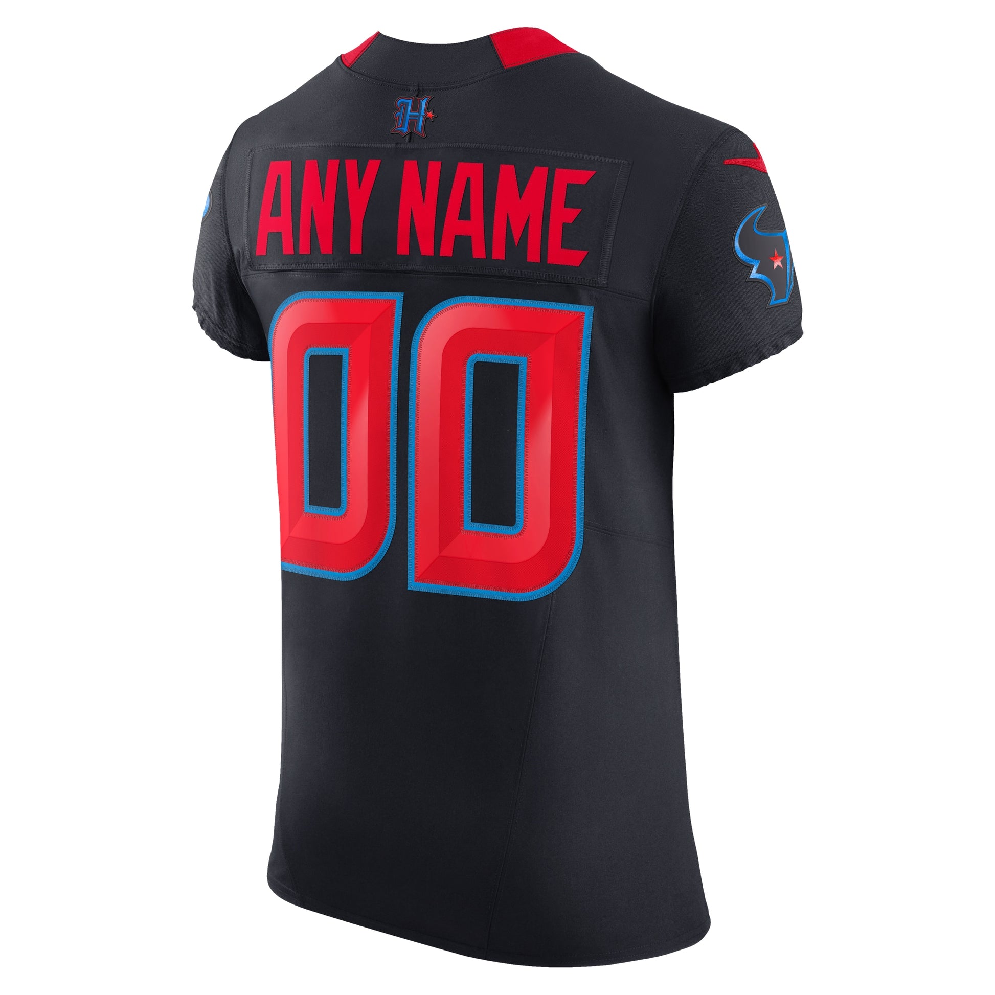 Houston Texans Nike Alternate Vapor F.U.S.E. Elite Custom Jersey -  Navy