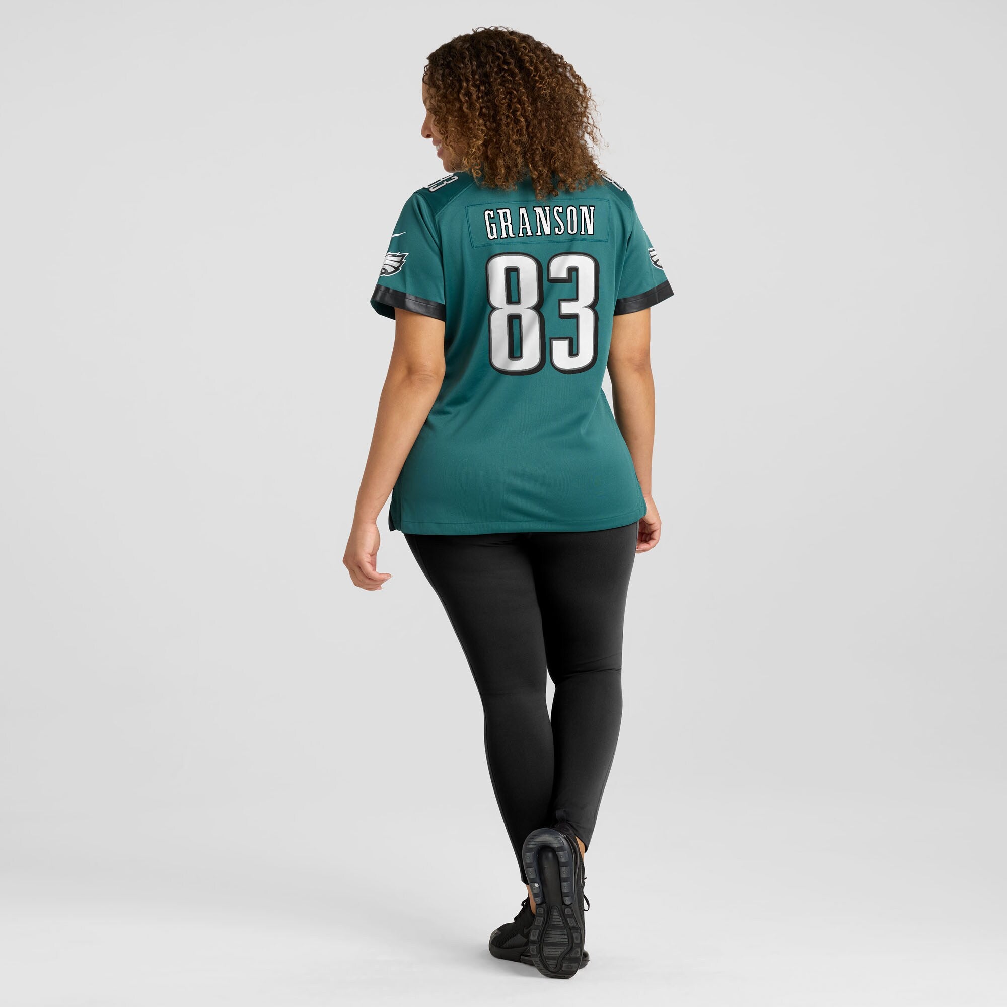 Kylen Granson Philadelphia Eagles Nike Women's Team Game Jersey - Midnight Green