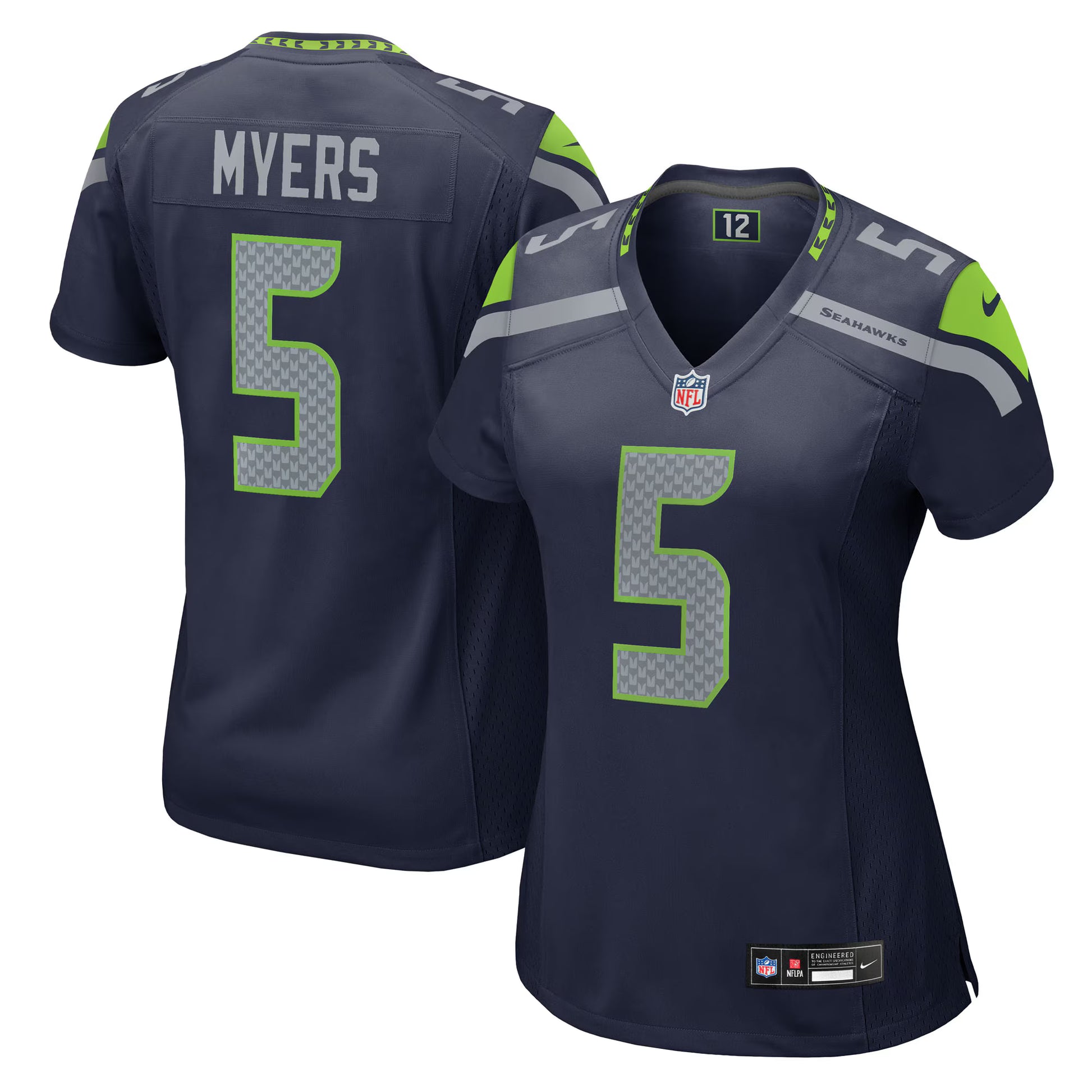 Jason Myers Seattle Seahawks Nike Women's Team Game Jersey -  College Navy
