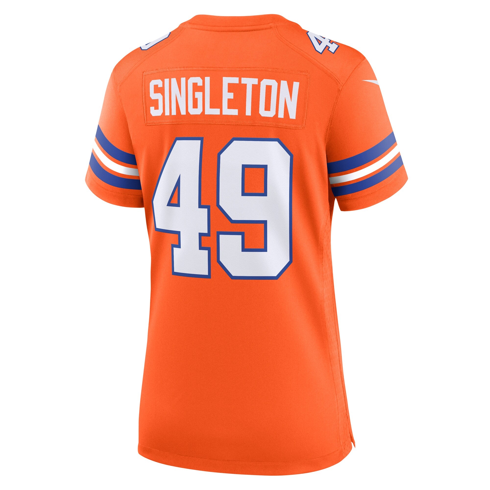 Alex Singleton Denver Broncos Nike Women's Alternate Game Jersey -  Orange