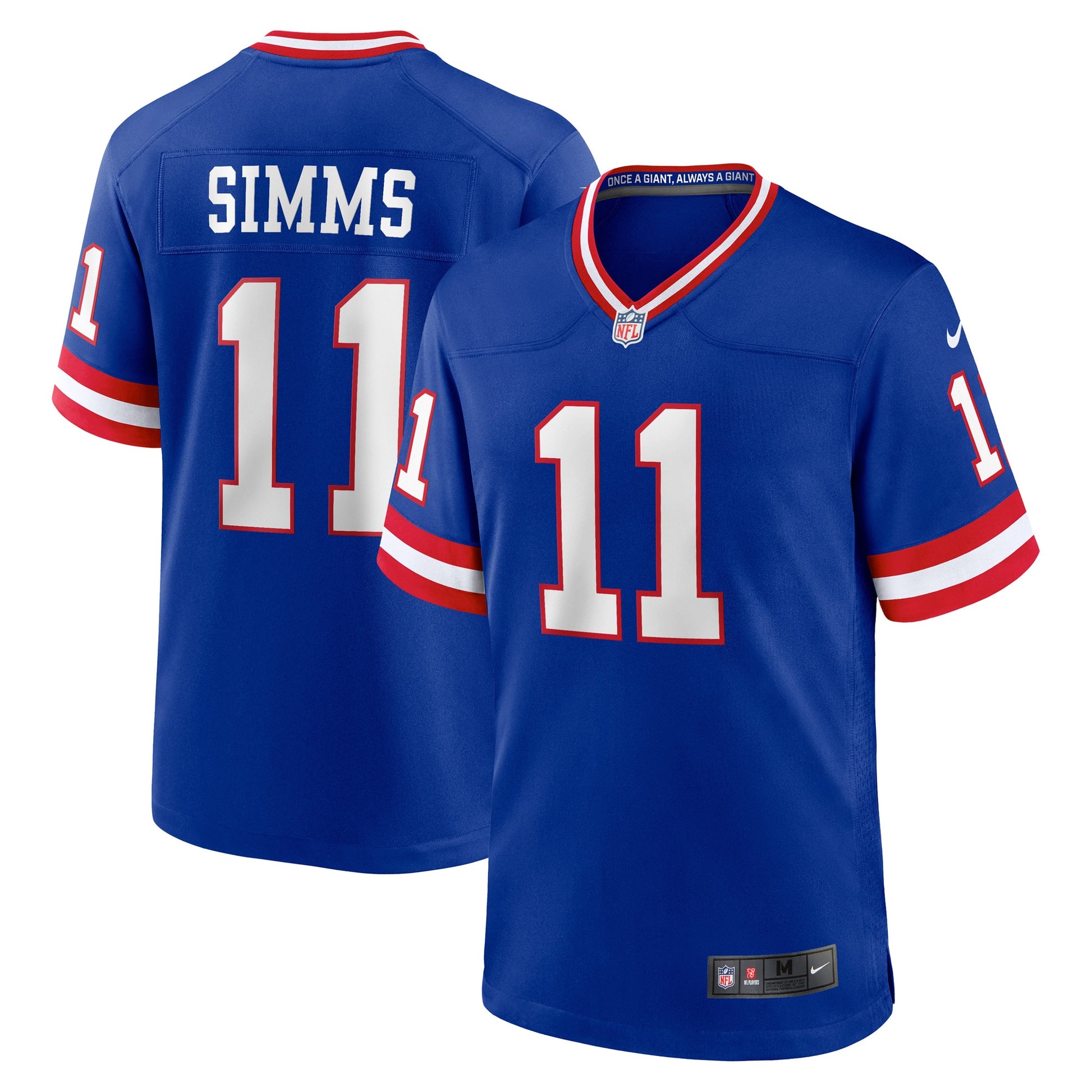 Phil Simms New York Giants Nike Retired Player Alternate Game Jersey - Royal