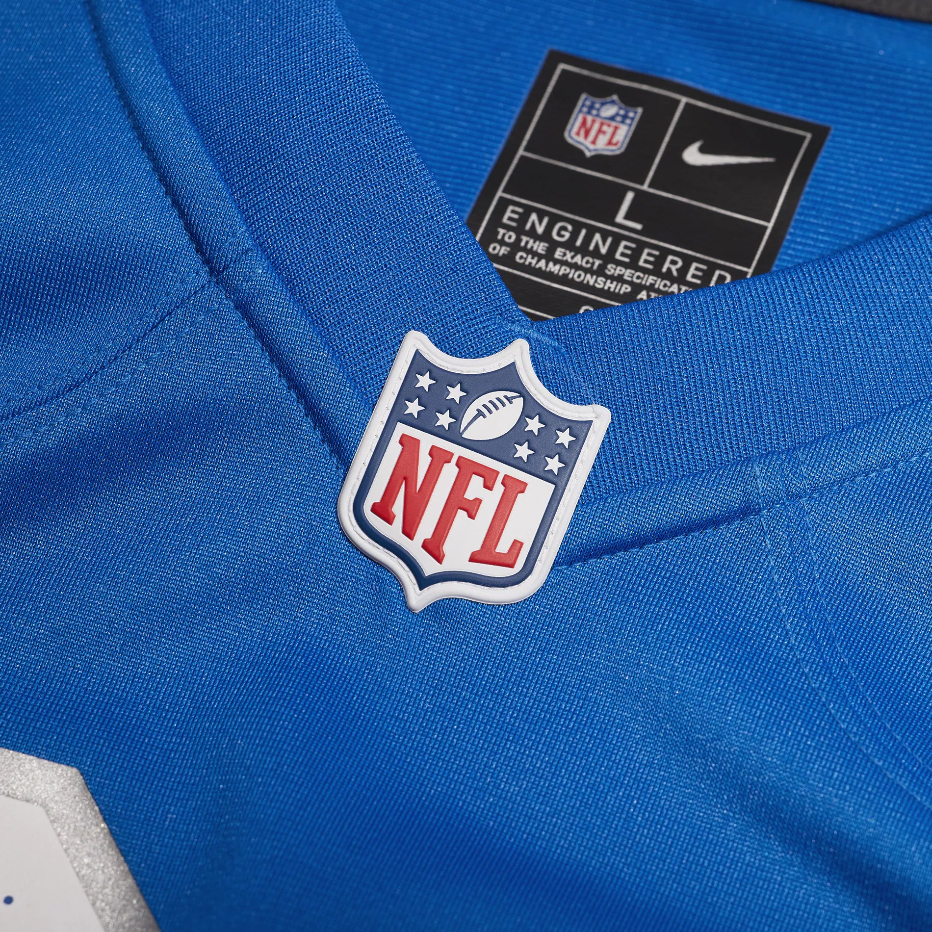 D.J. Reed Detroit Lions Nike Team Game Jersey -  Blue