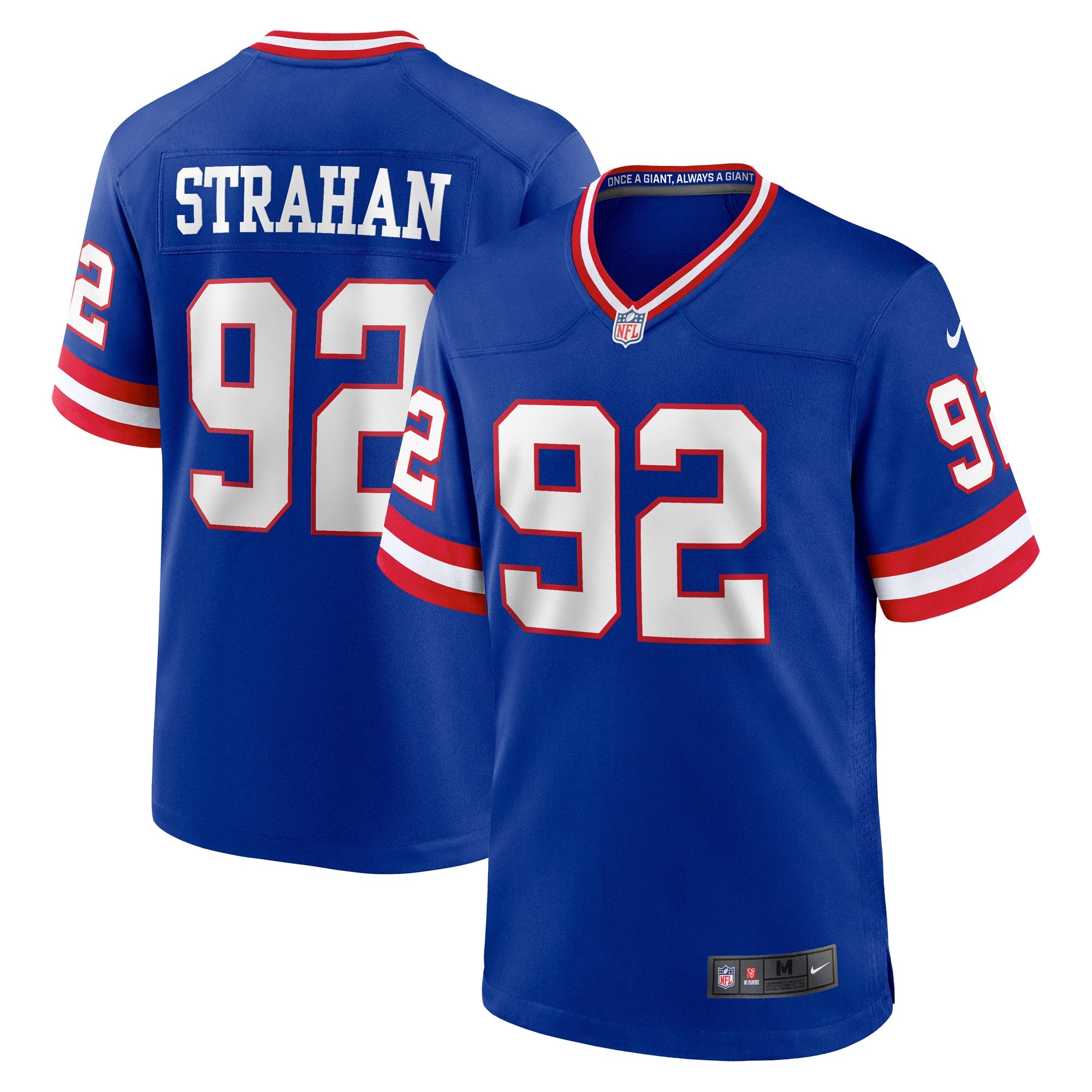Michael Strahan New York Giants Nike Retired Player Alternate Game Jersey - Royal