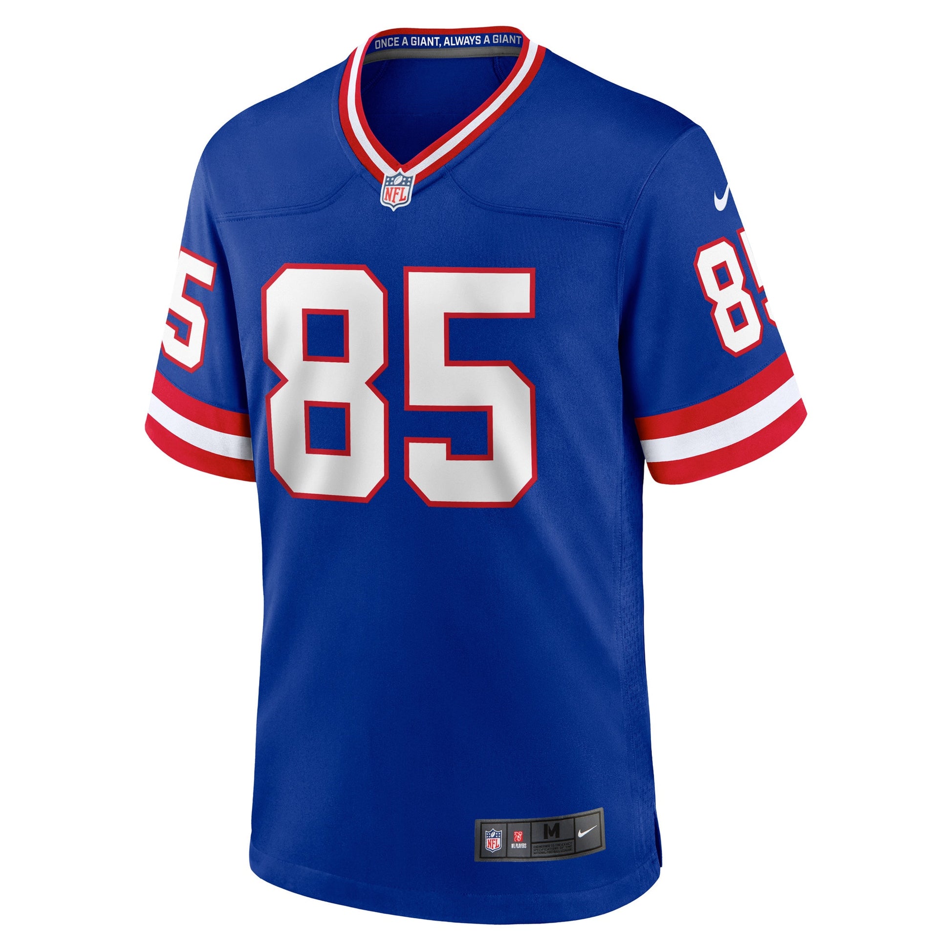 David Tyree New York Giants Nike Retired Player Alternate Game Jersey - Royal