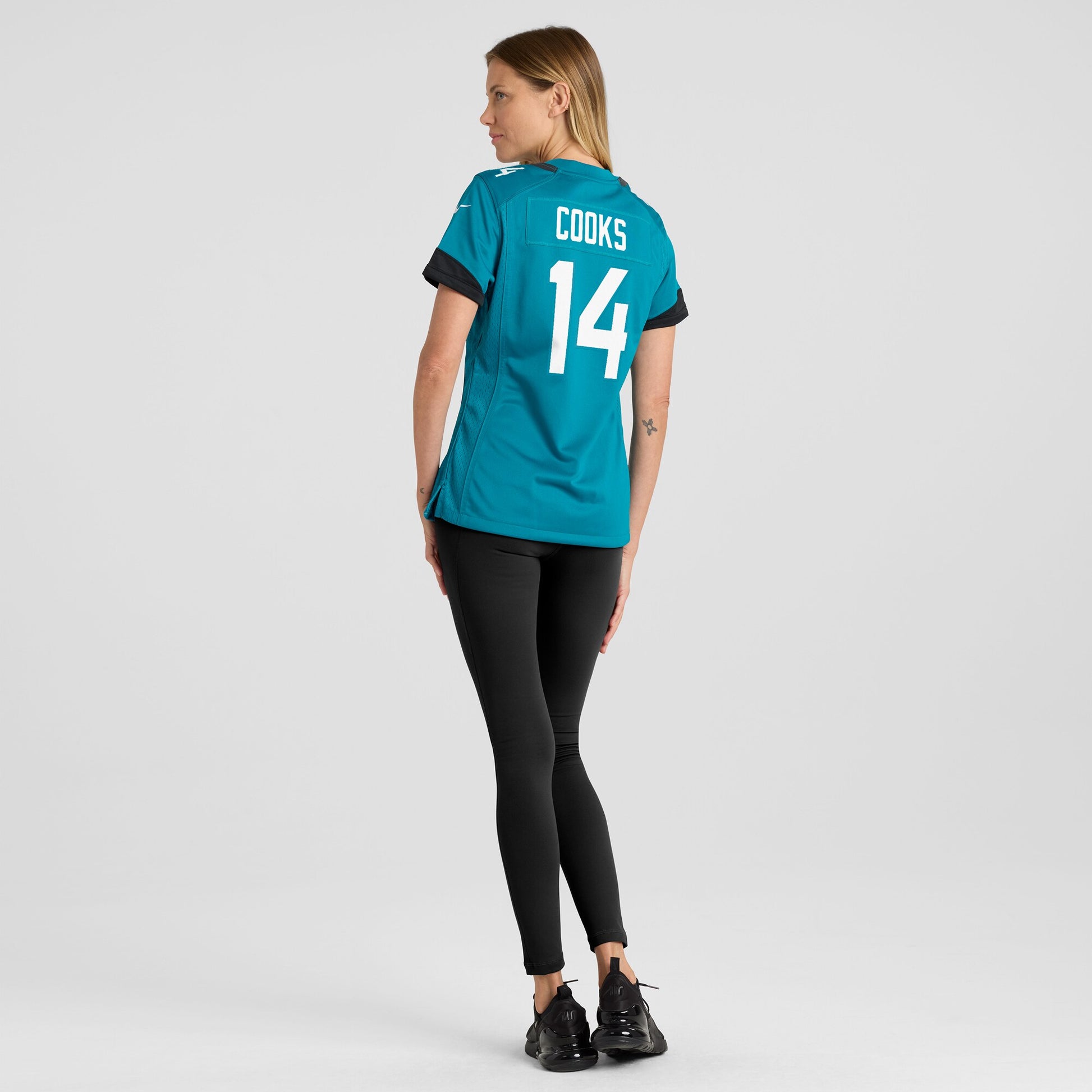 Elijah Cooks Jacksonville Jaguars Nike Women's Team Game Jersey -  Teal