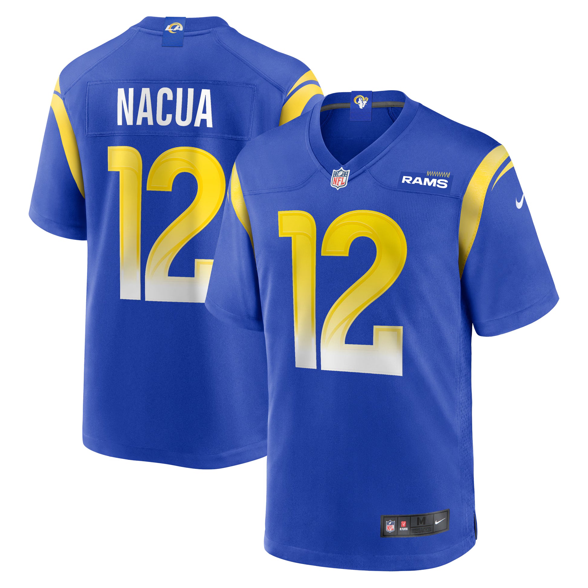 Puka Nacua Los Angeles Rams Nike Game Player Jersey - Royal