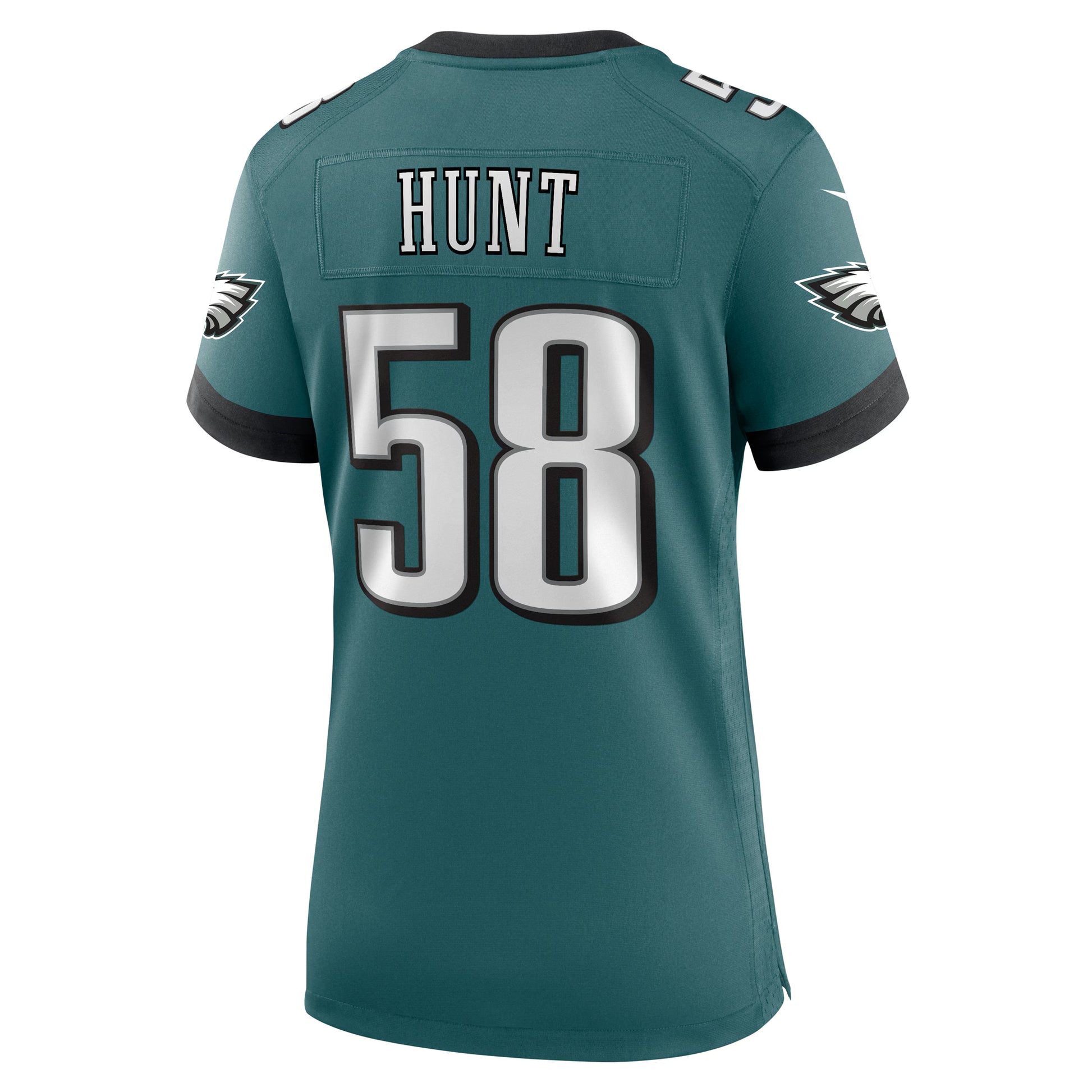 Jalyx Hunt Philadelphia Eagles Nike Women's Team Game Jersey - Midnight Green