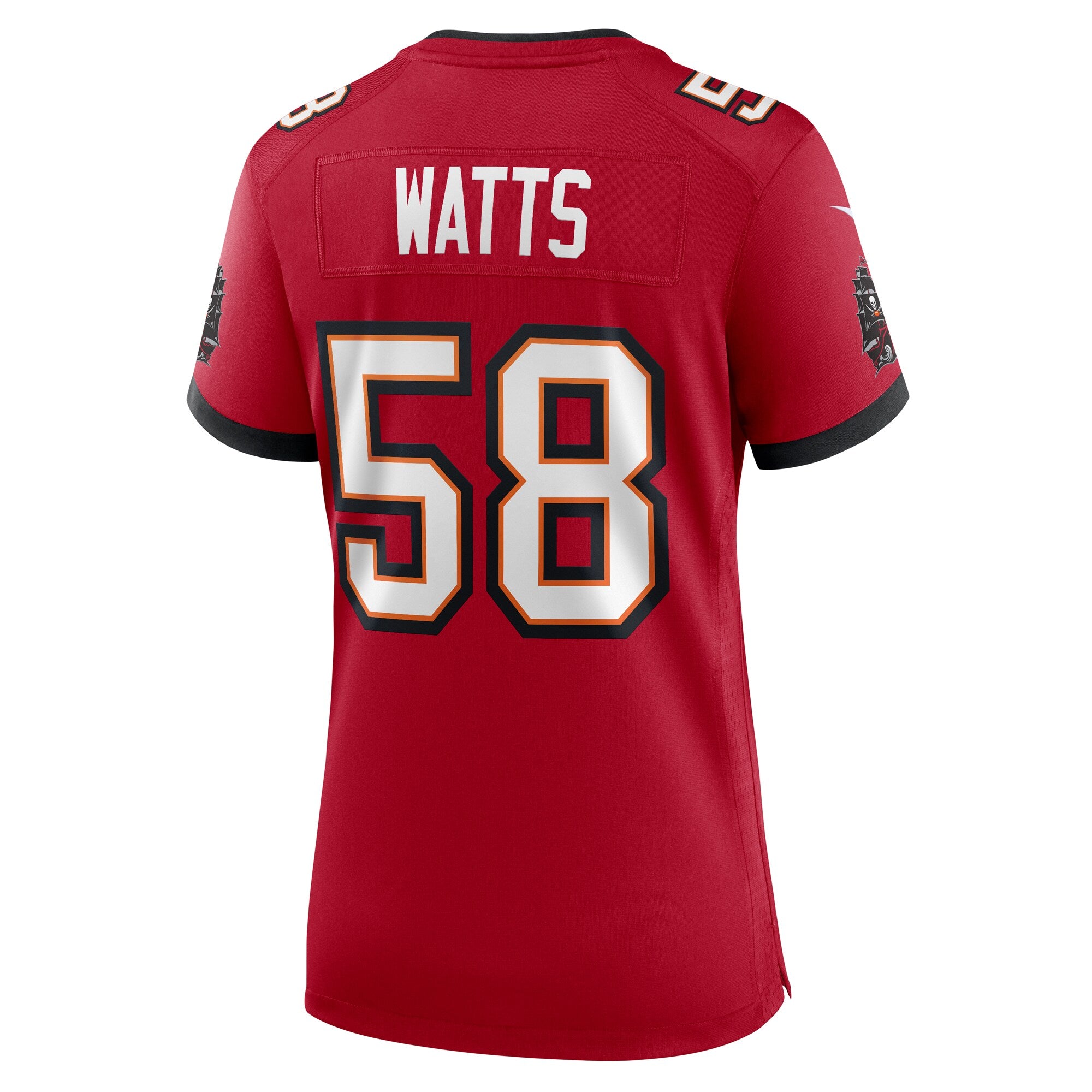 Markees Watts Tampa Bay Buccaneers Nike Women's  Game Jersey -  Red