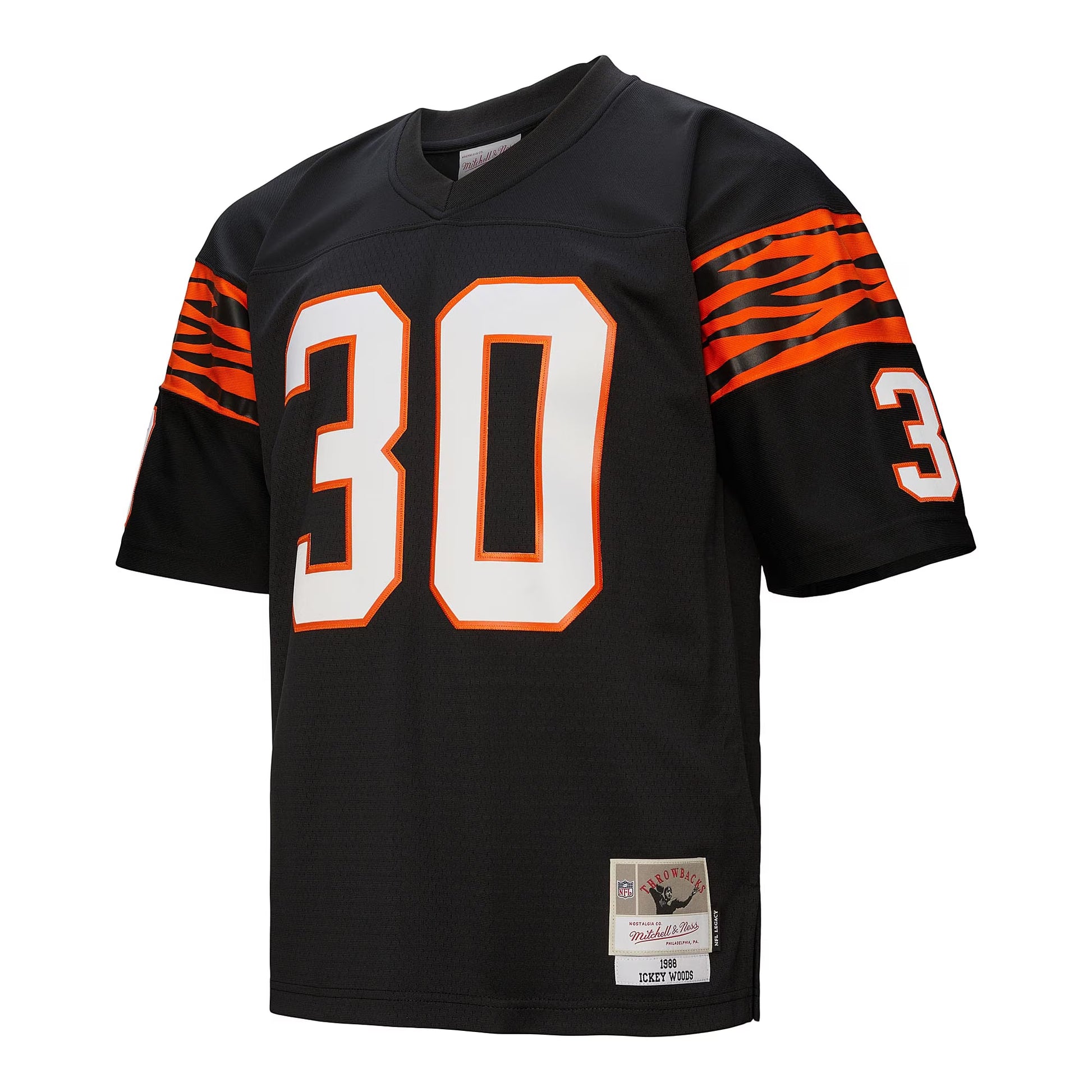 Ickey Woods Cincinnati Bengals Mitchell &amp; Ness 1988 Legacy Replica Jersey - Black