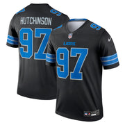 Aidan Hutchinson Detroit Lions Nike Legend Player Performance Top - Black