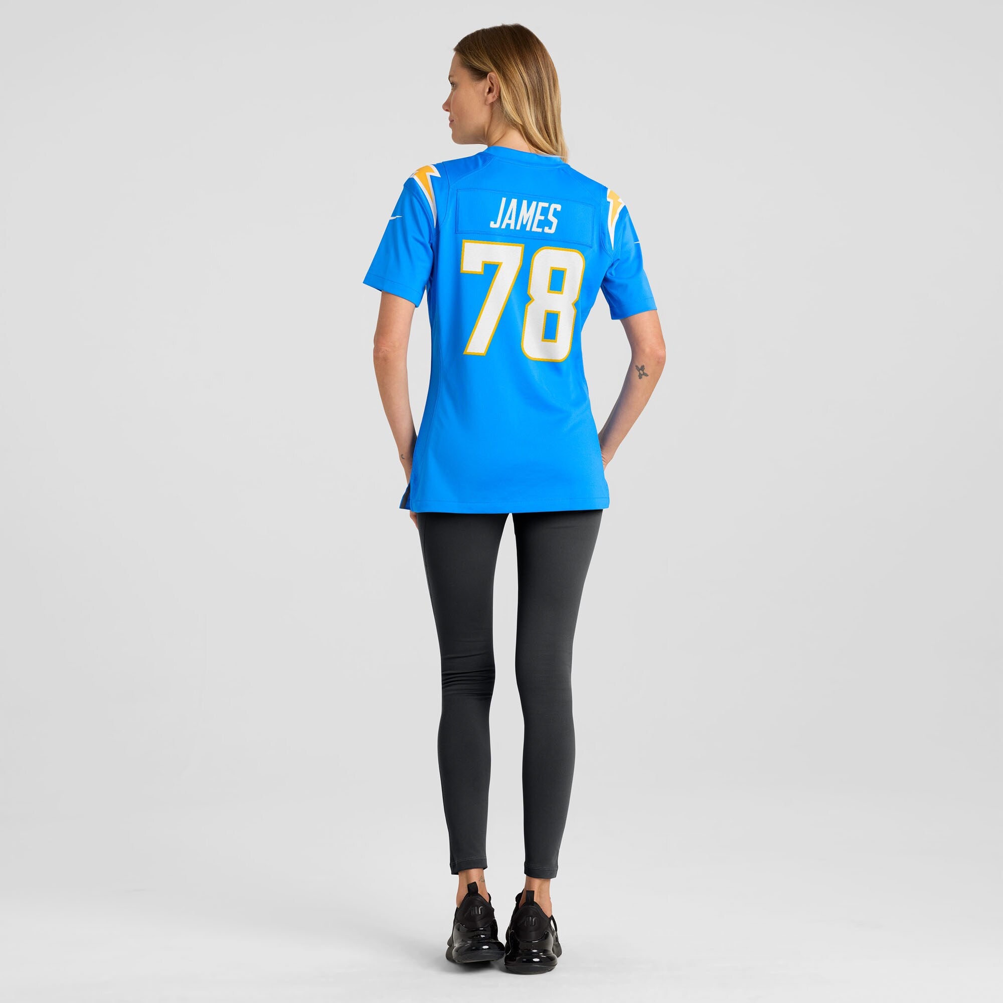 Andre James Los Angeles Chargers Nike Women's Team Game Jersey -  Powder Blue
