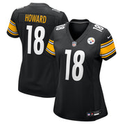 Will Howard Pittsburgh Steelers Nike Women's Team Game Jersey -  Black