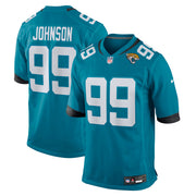 Austin Johnson Jacksonville Jaguars Nike Team Game Jersey -  Teal